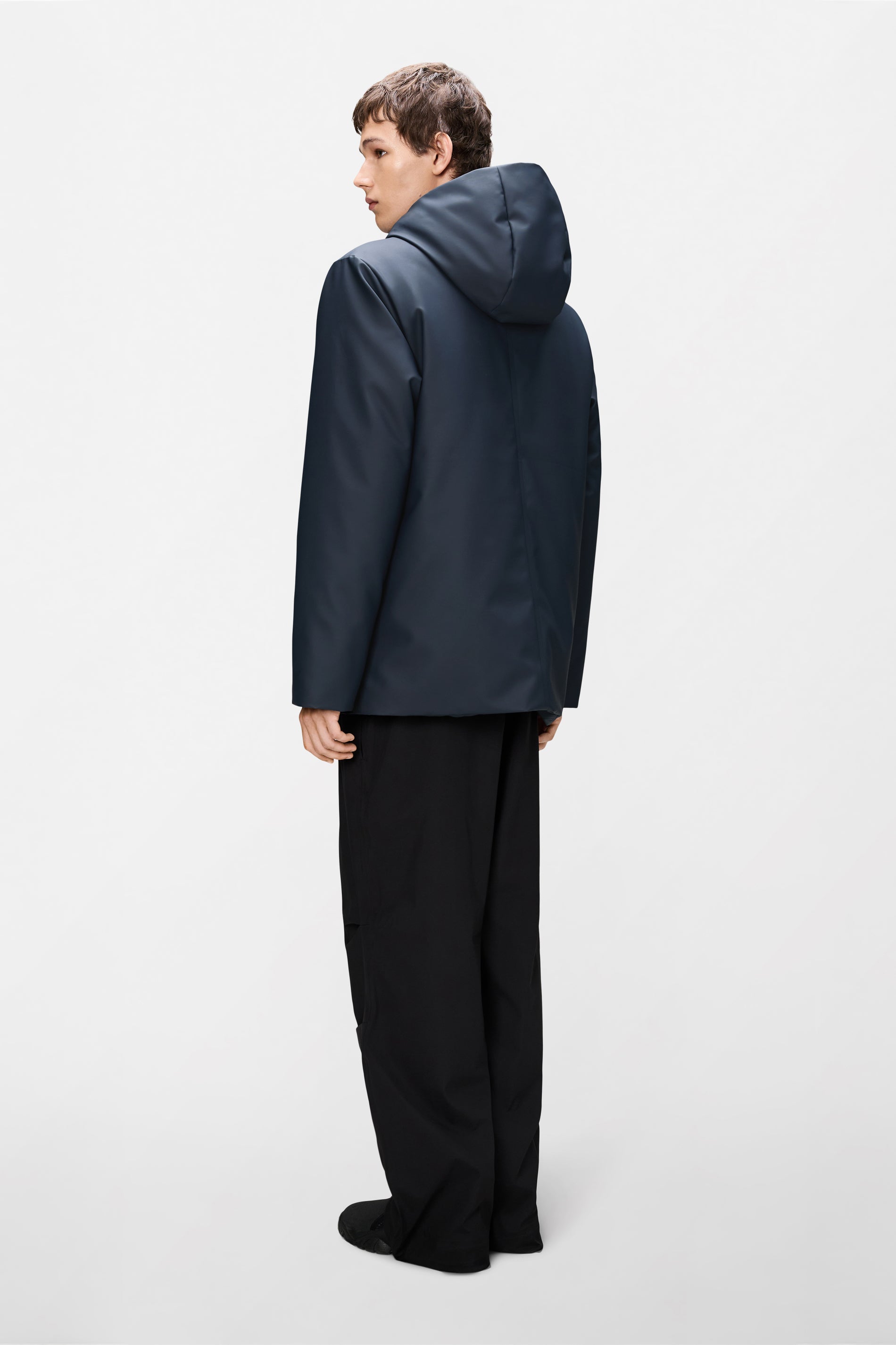 RAINS Nome Parka Navy Jacket