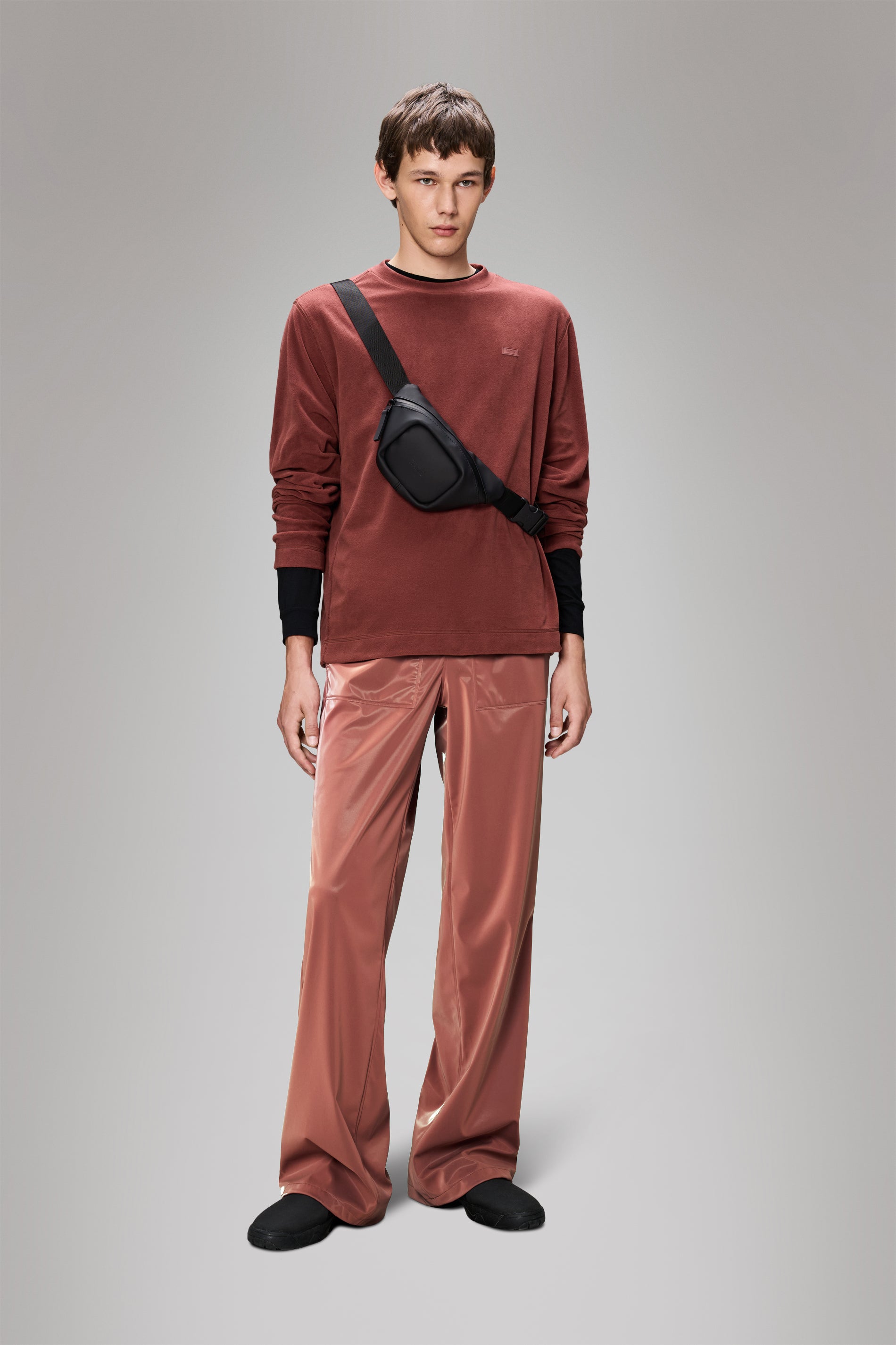 RAINS Addis Fleece Crewneck Honor Crew Neck