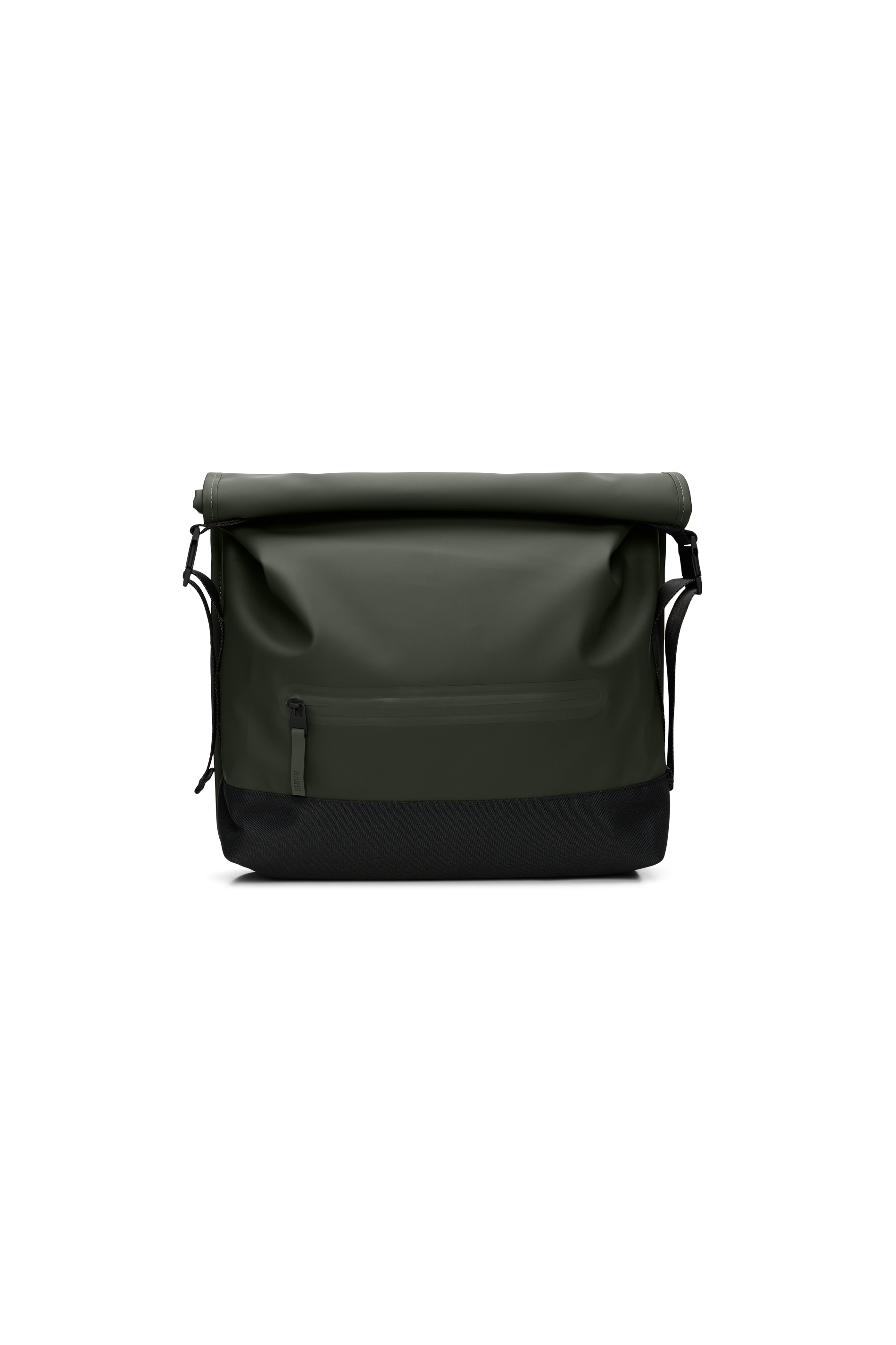 RAINS Trail Rolltop Messenger Bag Green 13L H33 x D12 x W39 cm Messenger