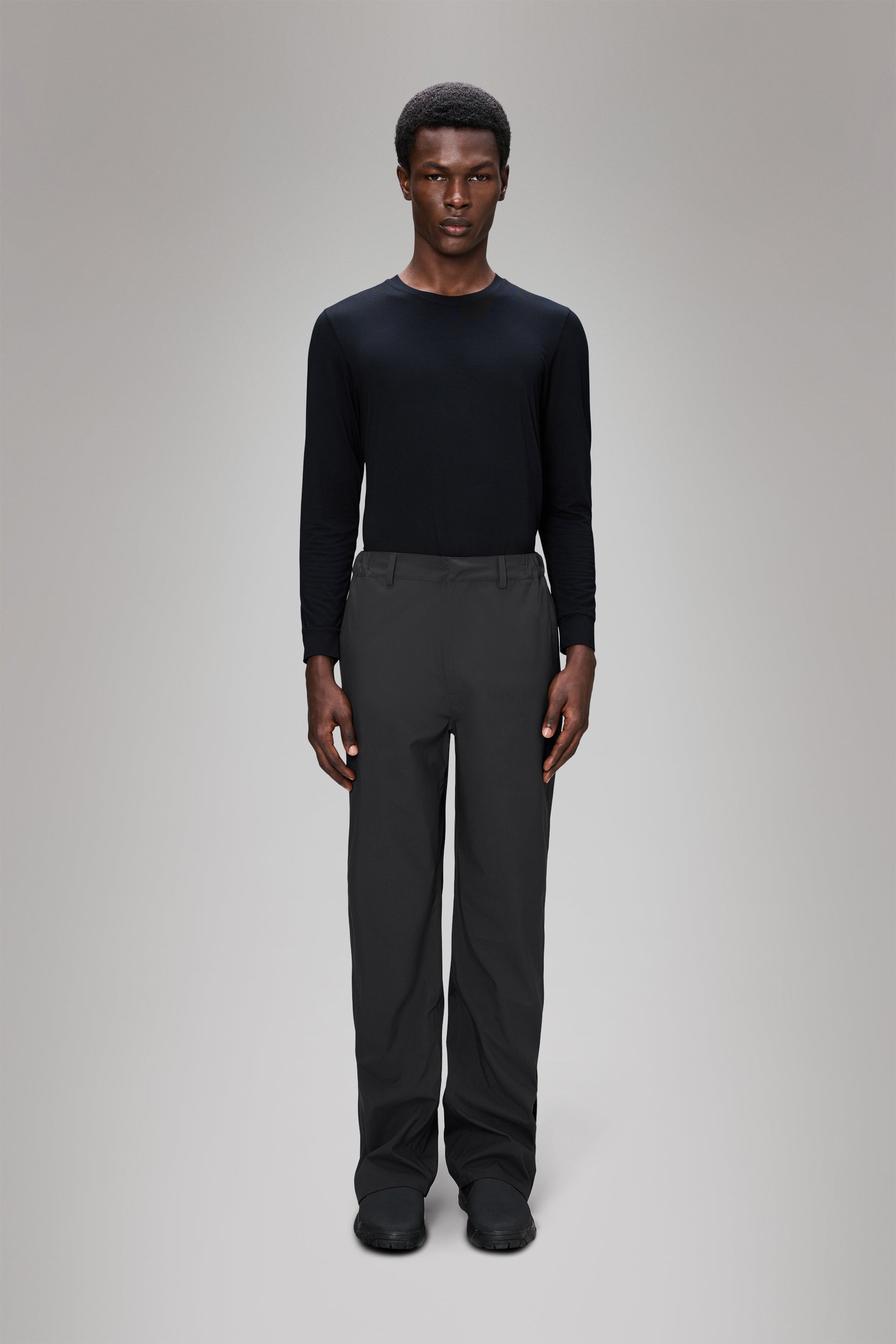 RAINS Suva Hardshell Pants Regular Black Pants