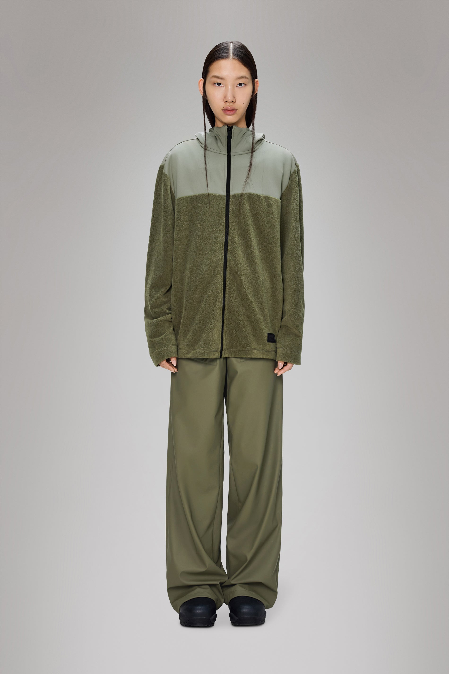 RAINS Sintra Fleece Reverse Jacket Marsh Jacket