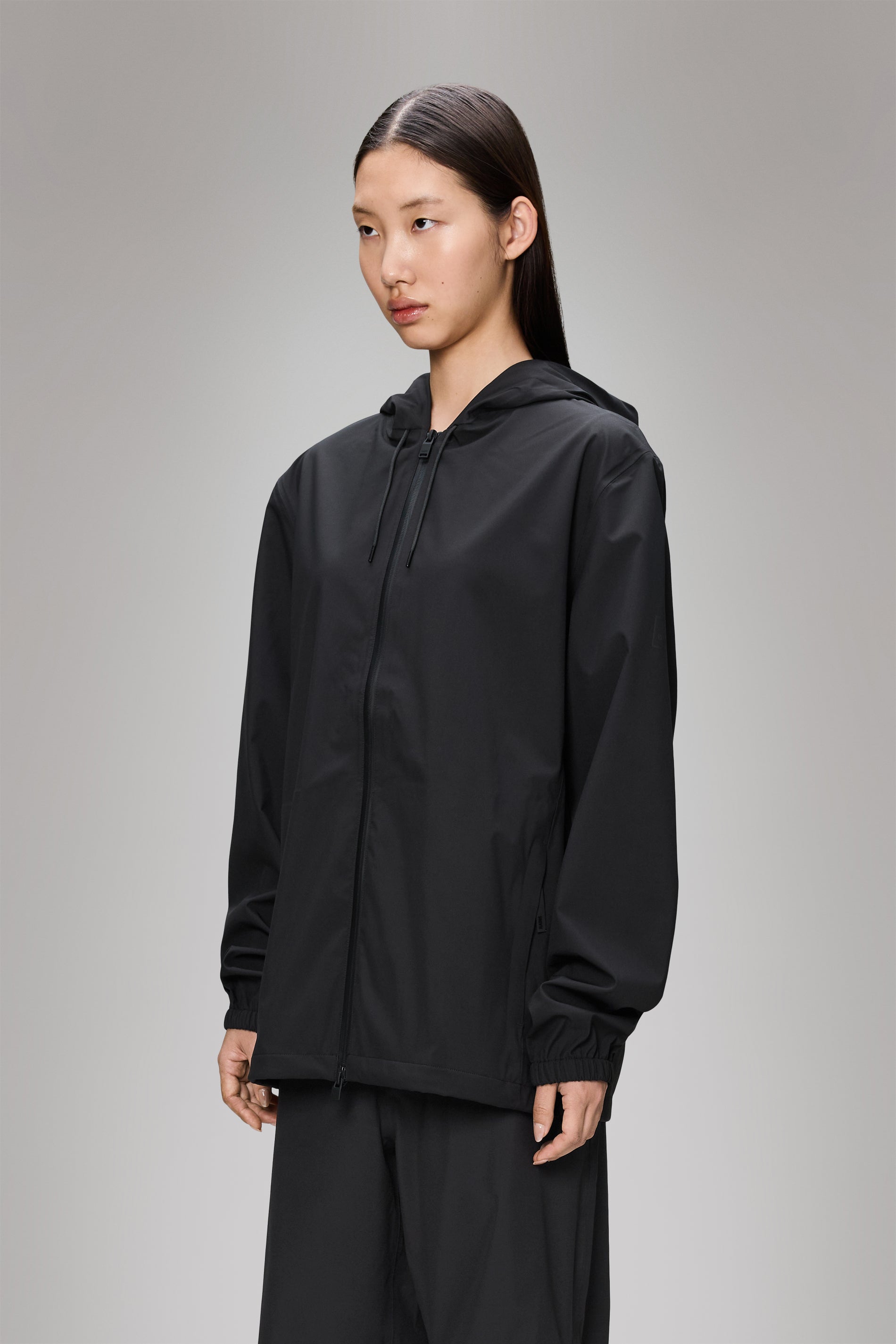 RAINS Suva Hardshell Jacket Black Jacket