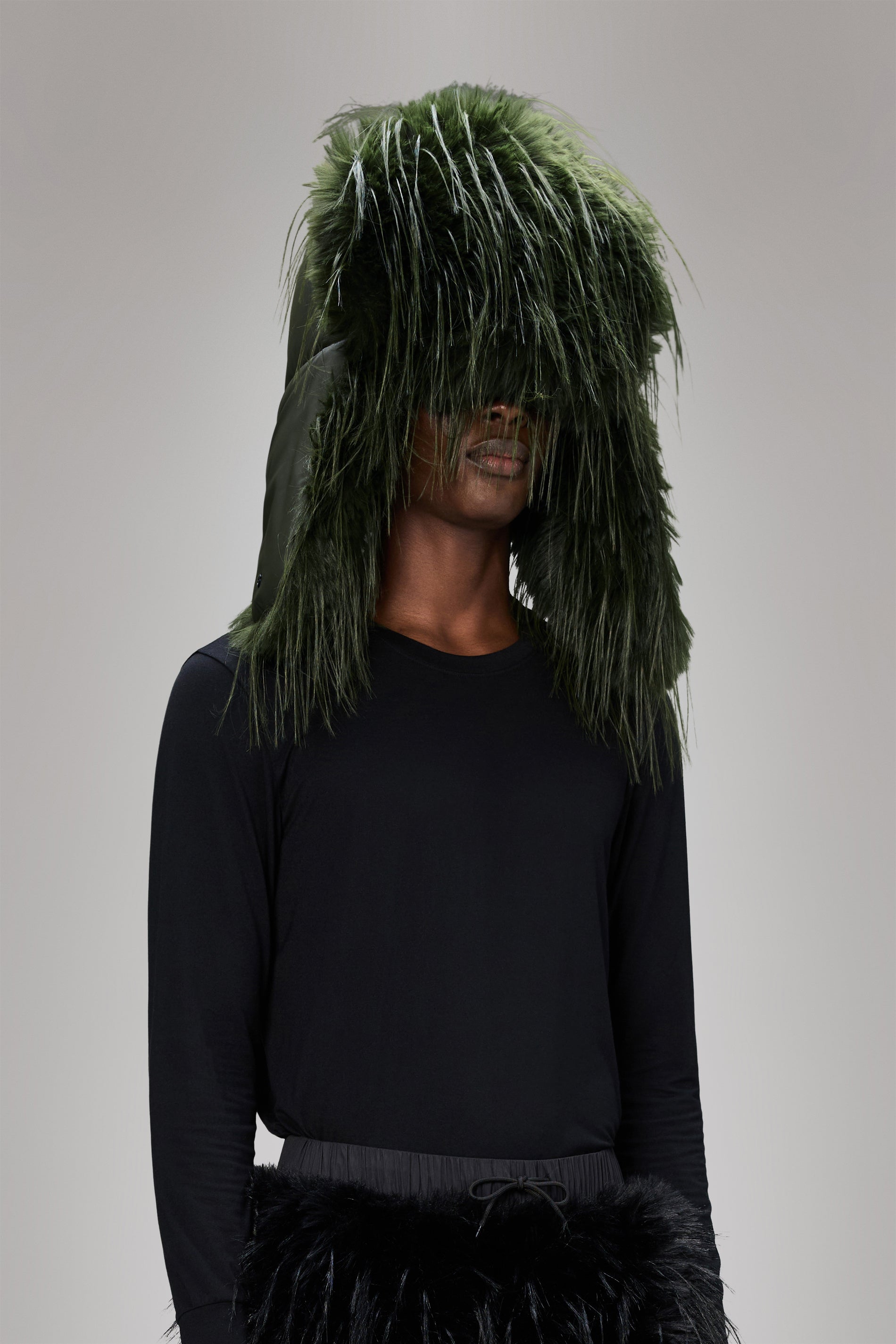 RAINS Vision Fleece Hat Green Headwear