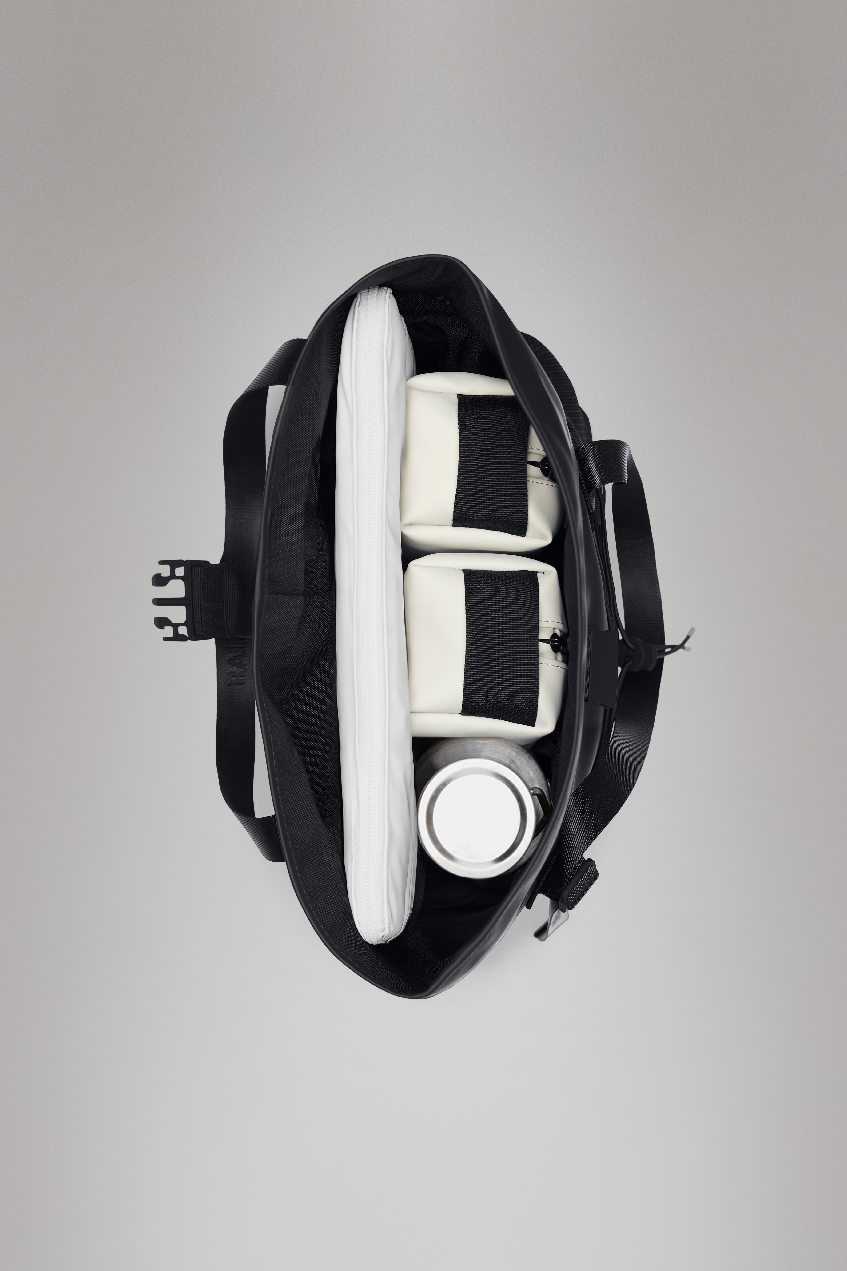 RAINS Trail Rolltop Tote Bag Green 23L H55 x D14 x W36 cm Tote