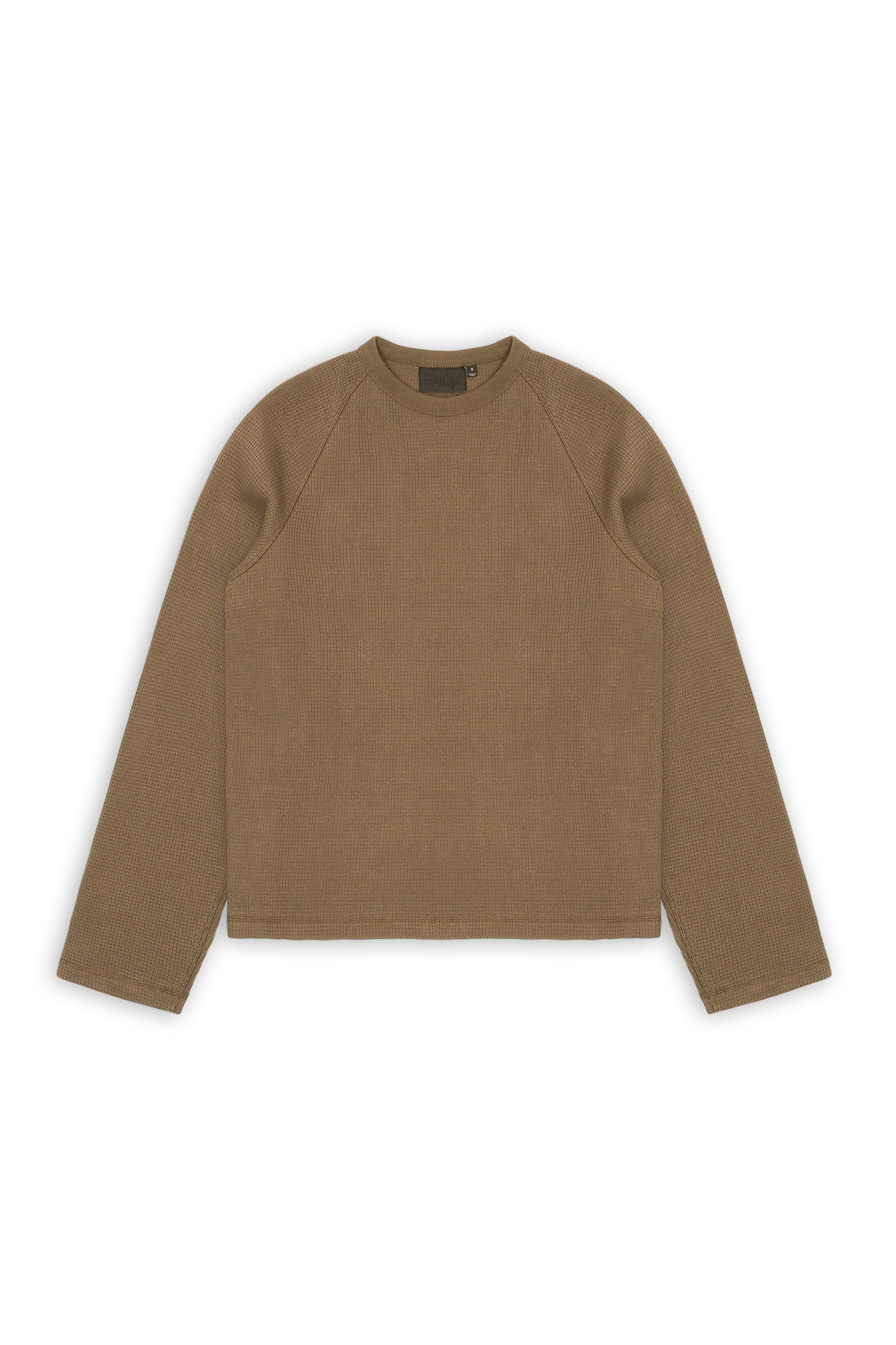 RAINS Waffle Long Sleeve T-Shirt Rains Splinter Long Sleeve