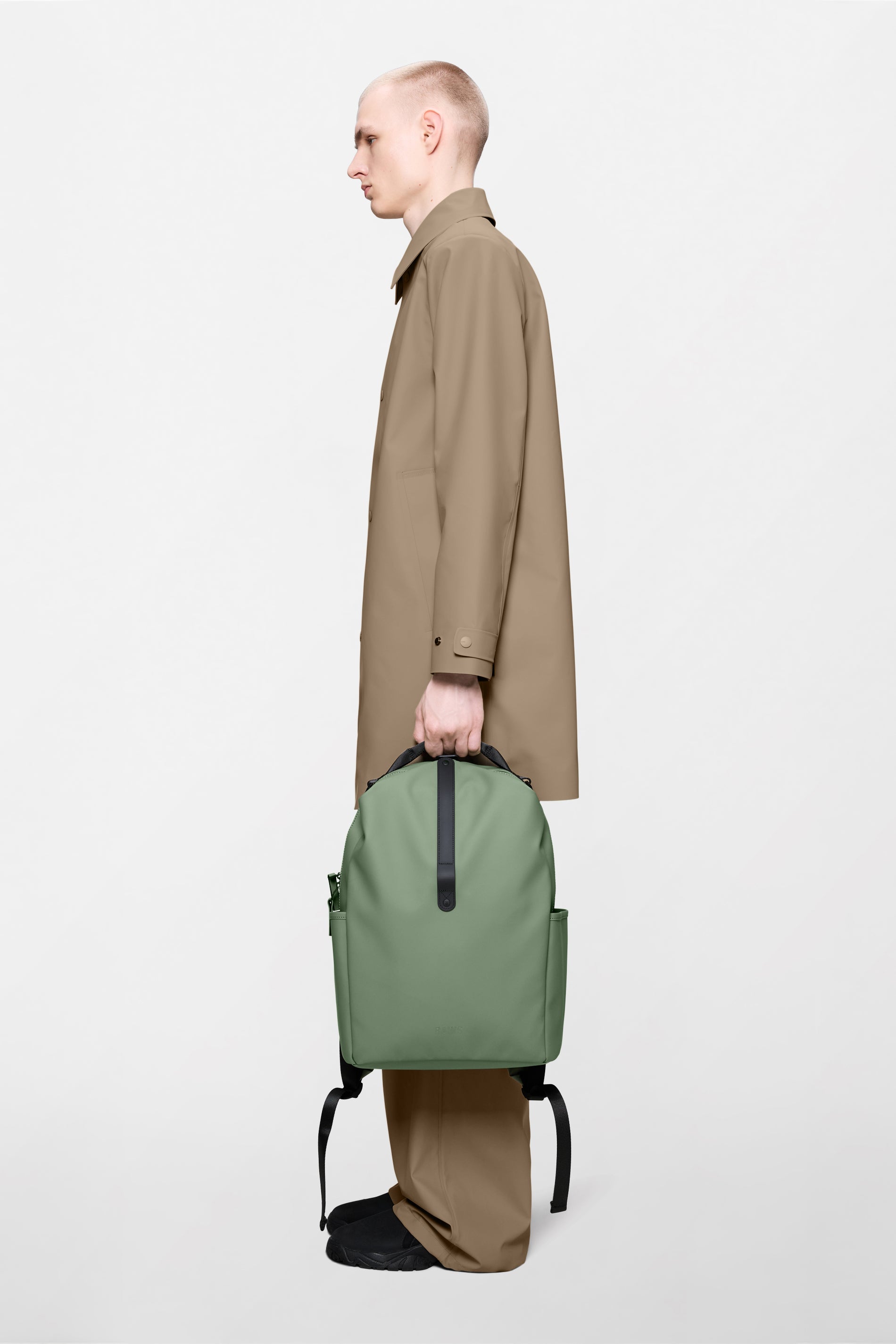 RAINS Clip Front Backpack Well Backpack