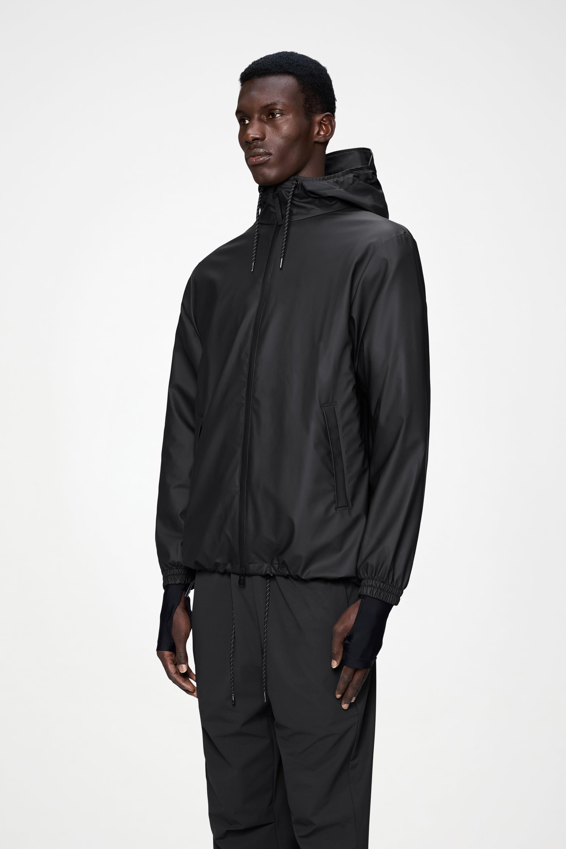 RAINS Storm Breaker Black Jacket