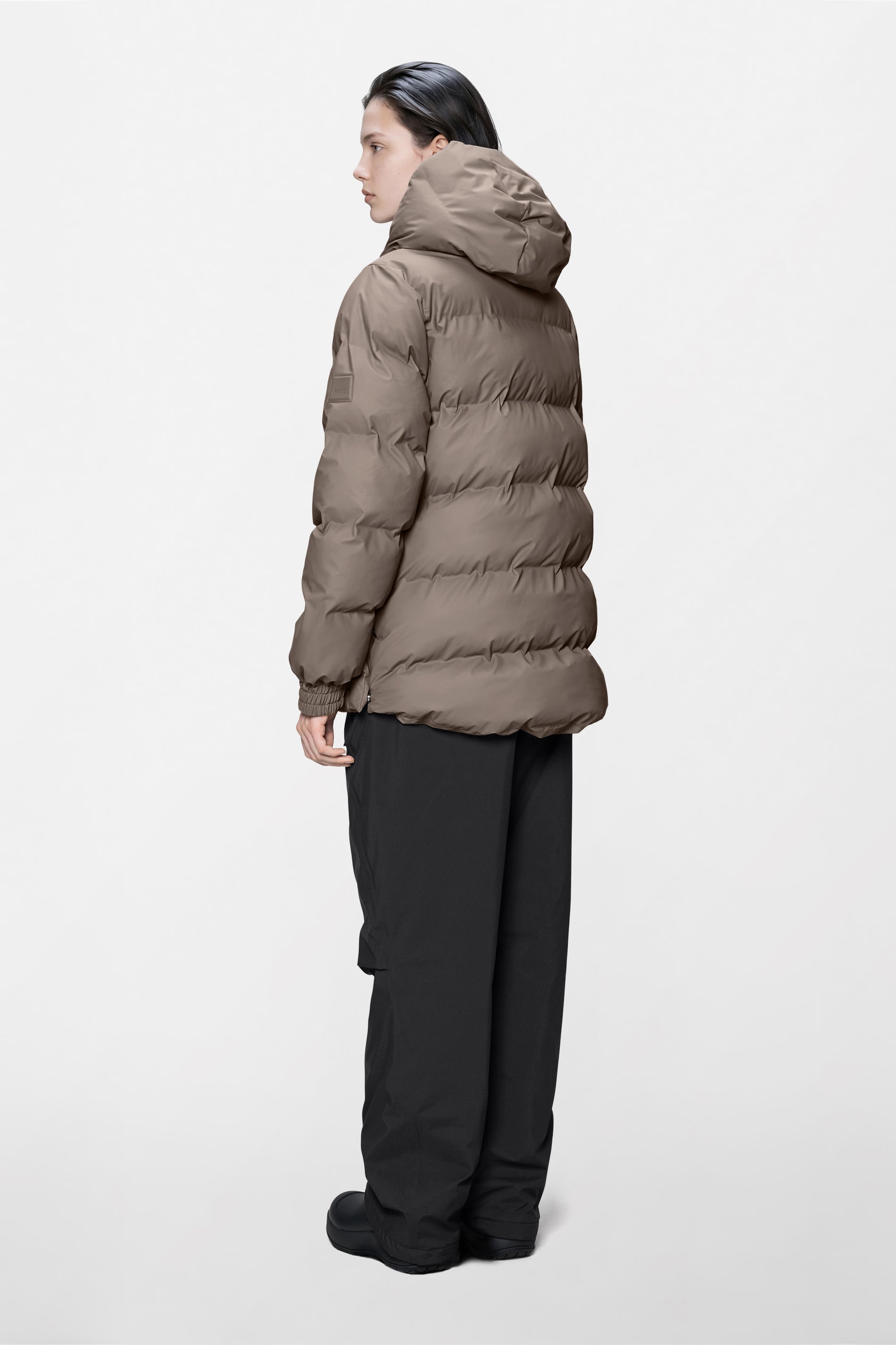 RAINS Alta A-Line Puffer W Jacket Cinder Jacket
