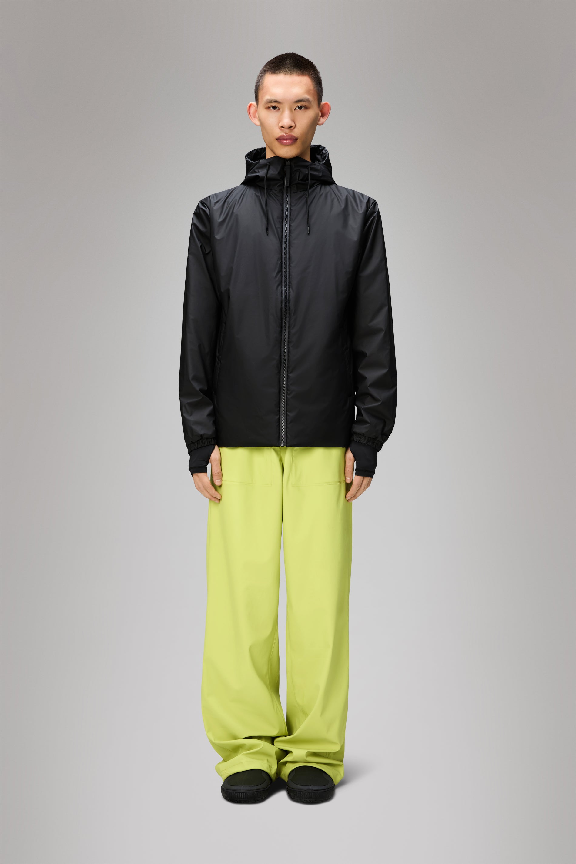 RAINS Lohja Insulated Jacket Black Jacket