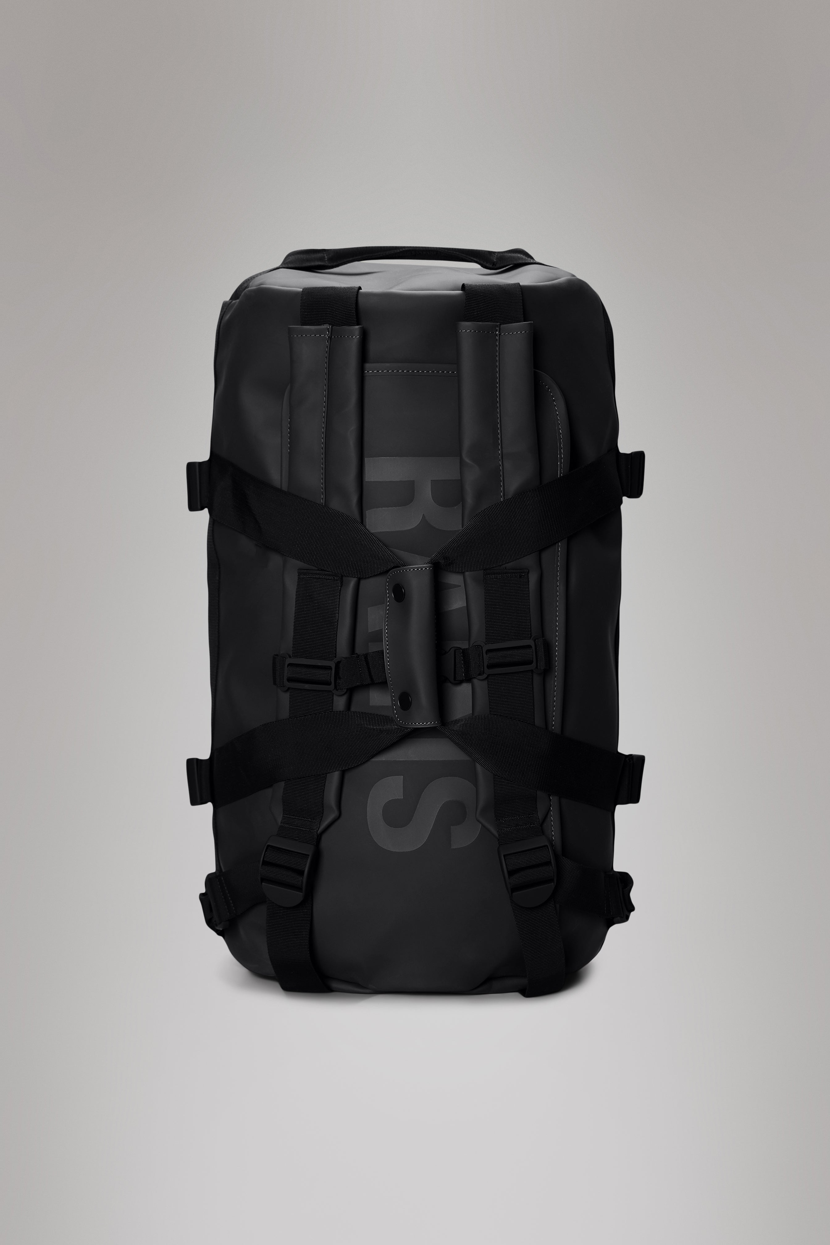 RAINS Texel Duffel Bag Small Black Duffel