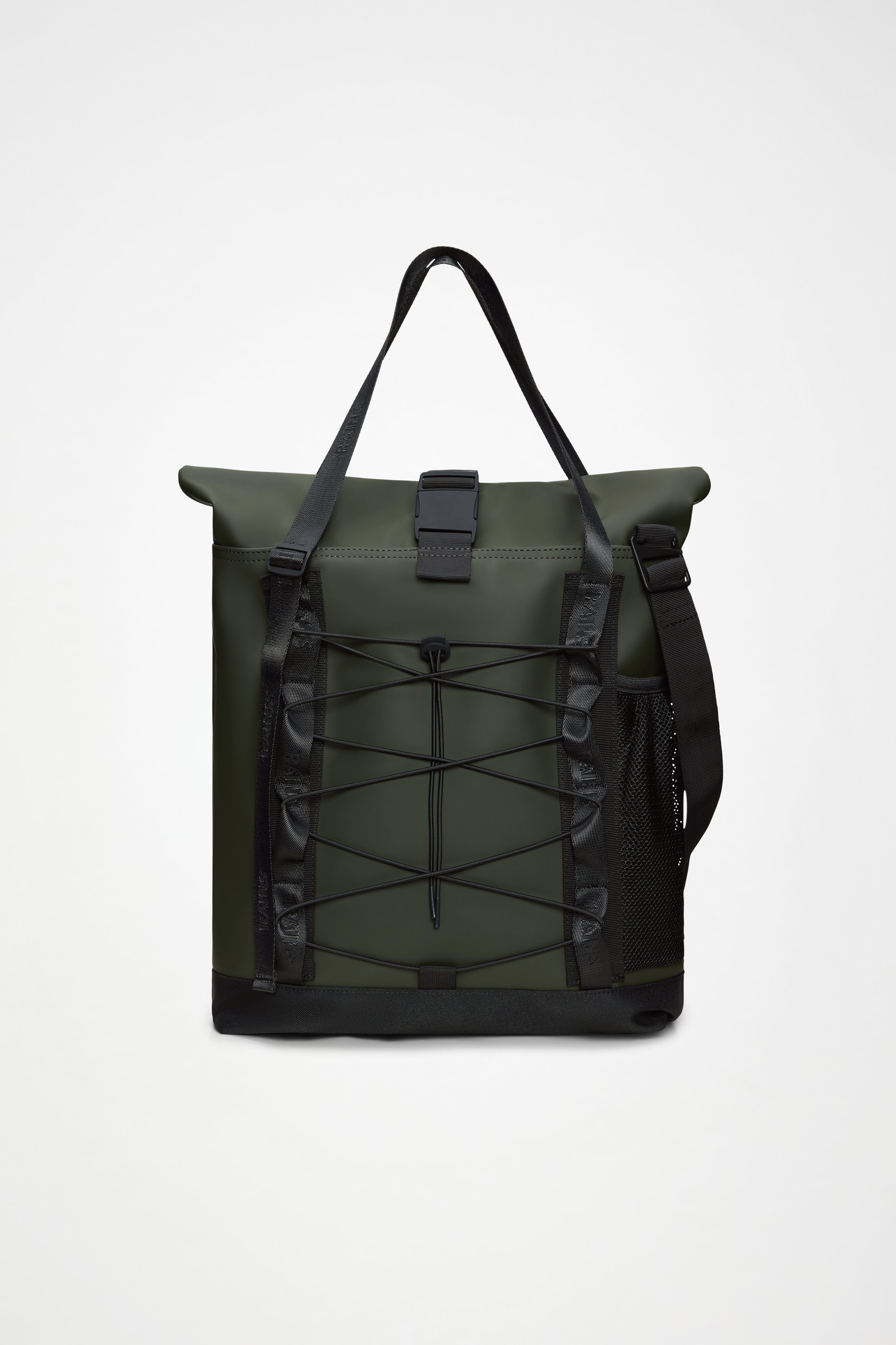 RAINS Trail Rolltop Tote Bag Green 23L H47 x D13 x W35 cm Tote