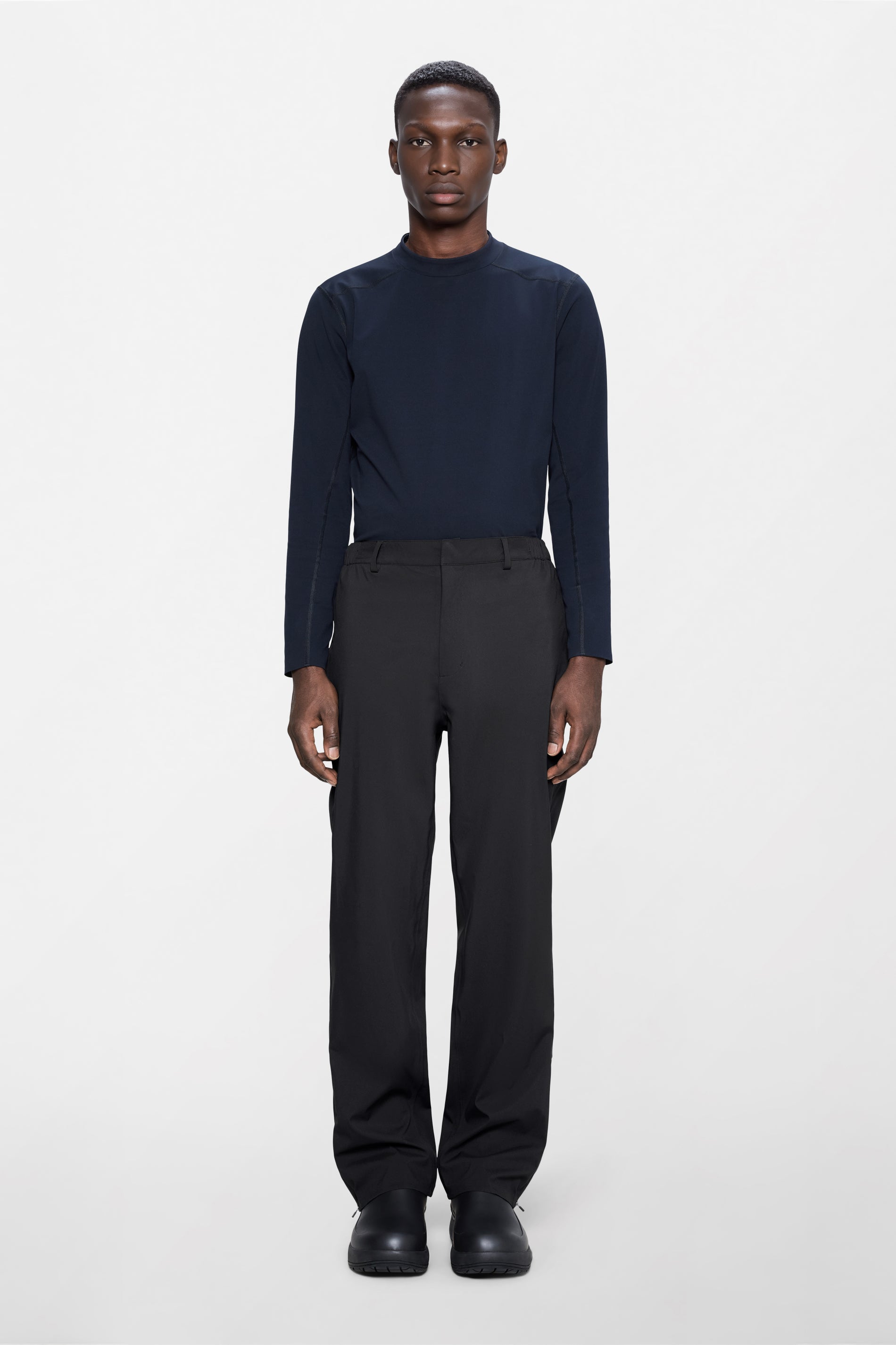 RAINS Suva Hardshell Pants Regular Black Pants