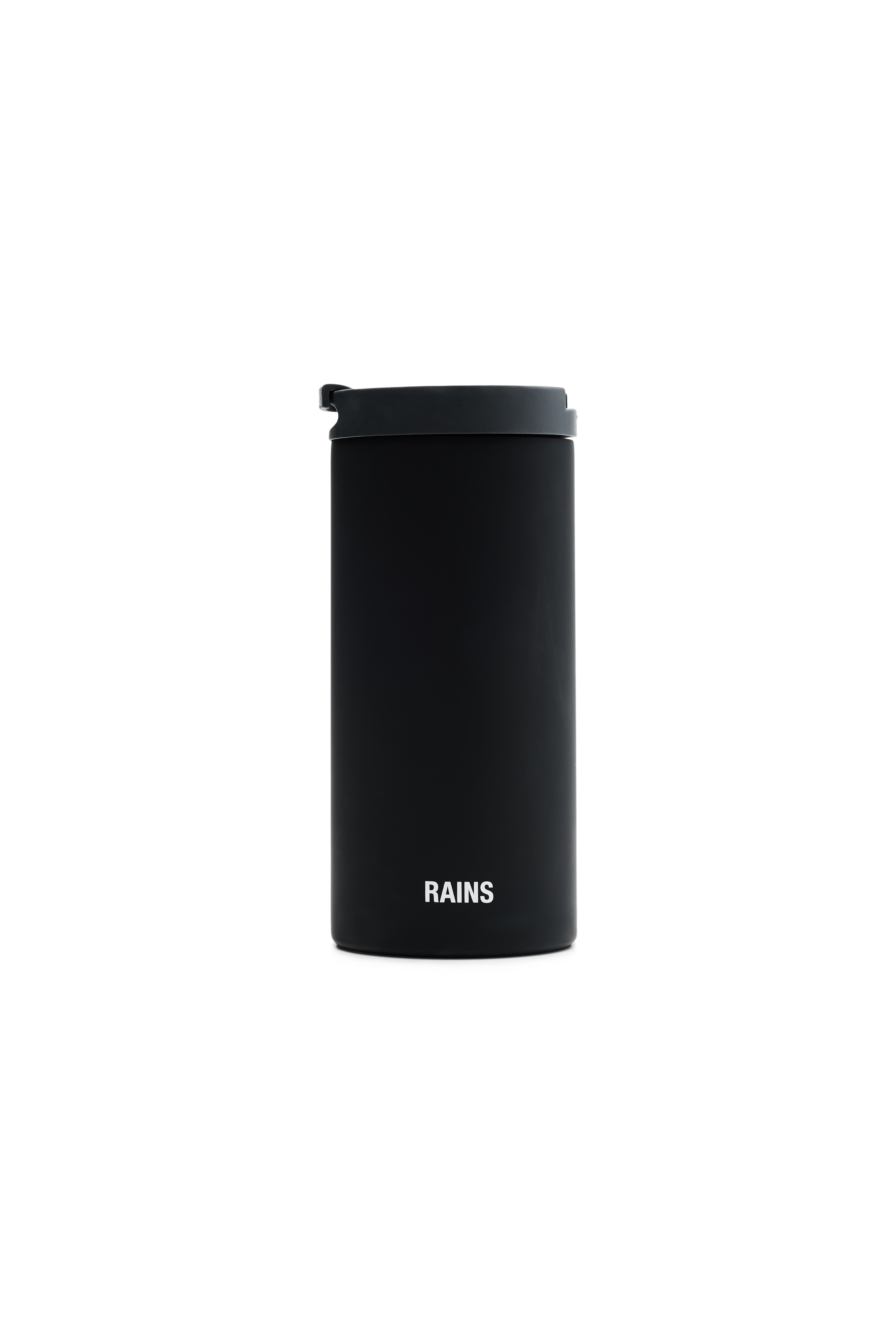 RAINS Stainless Steel Tumbler 450ml Black Coffee Mugs
