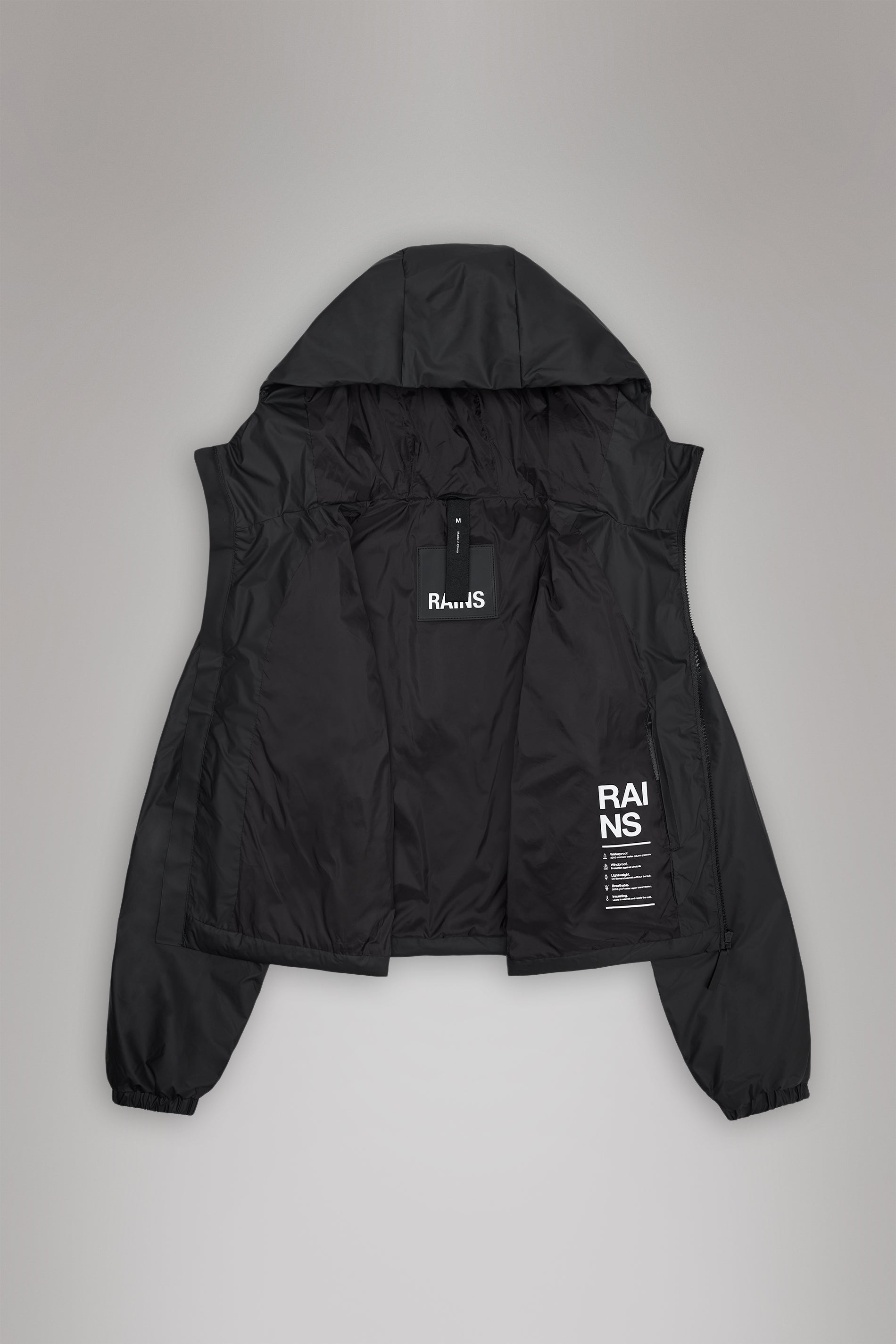 RAINS Lohja Short Insulated Jacket Nimbus Jacket