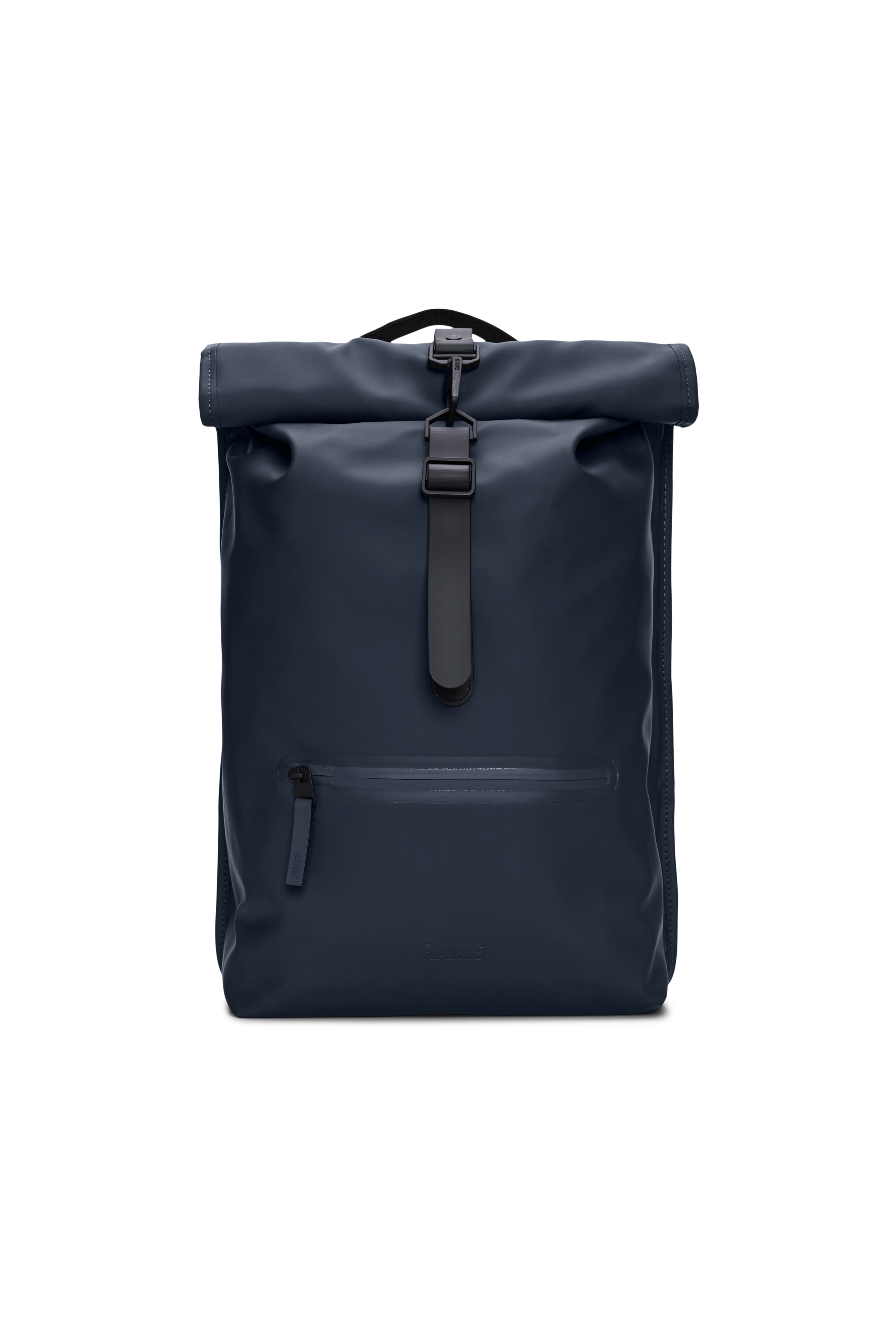 RAINS Rolltop Rucksack Navy 19L H48 x D11 x W32 cm Backpack
