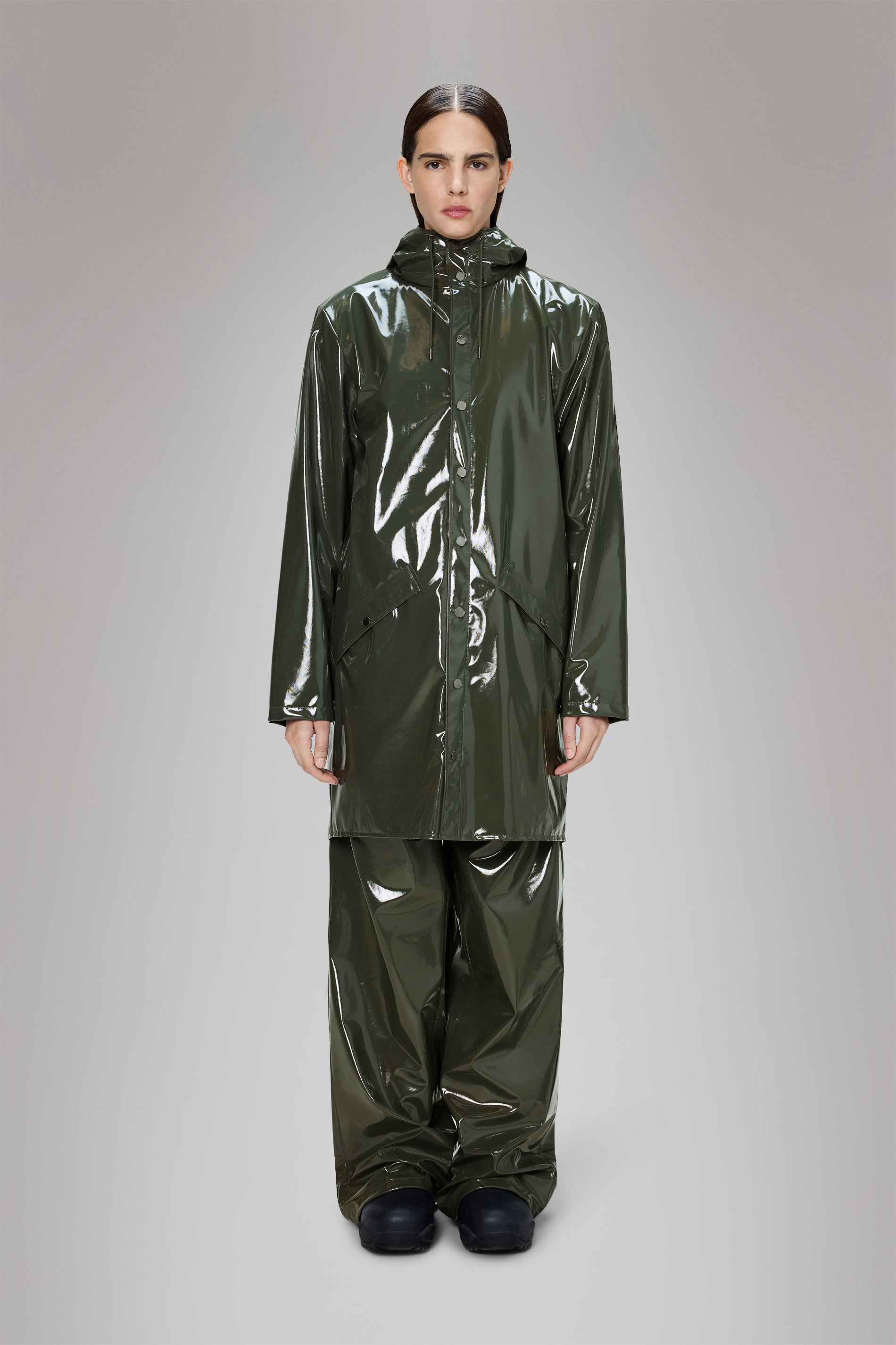 RAINS Long Jacket Swamp Jacket