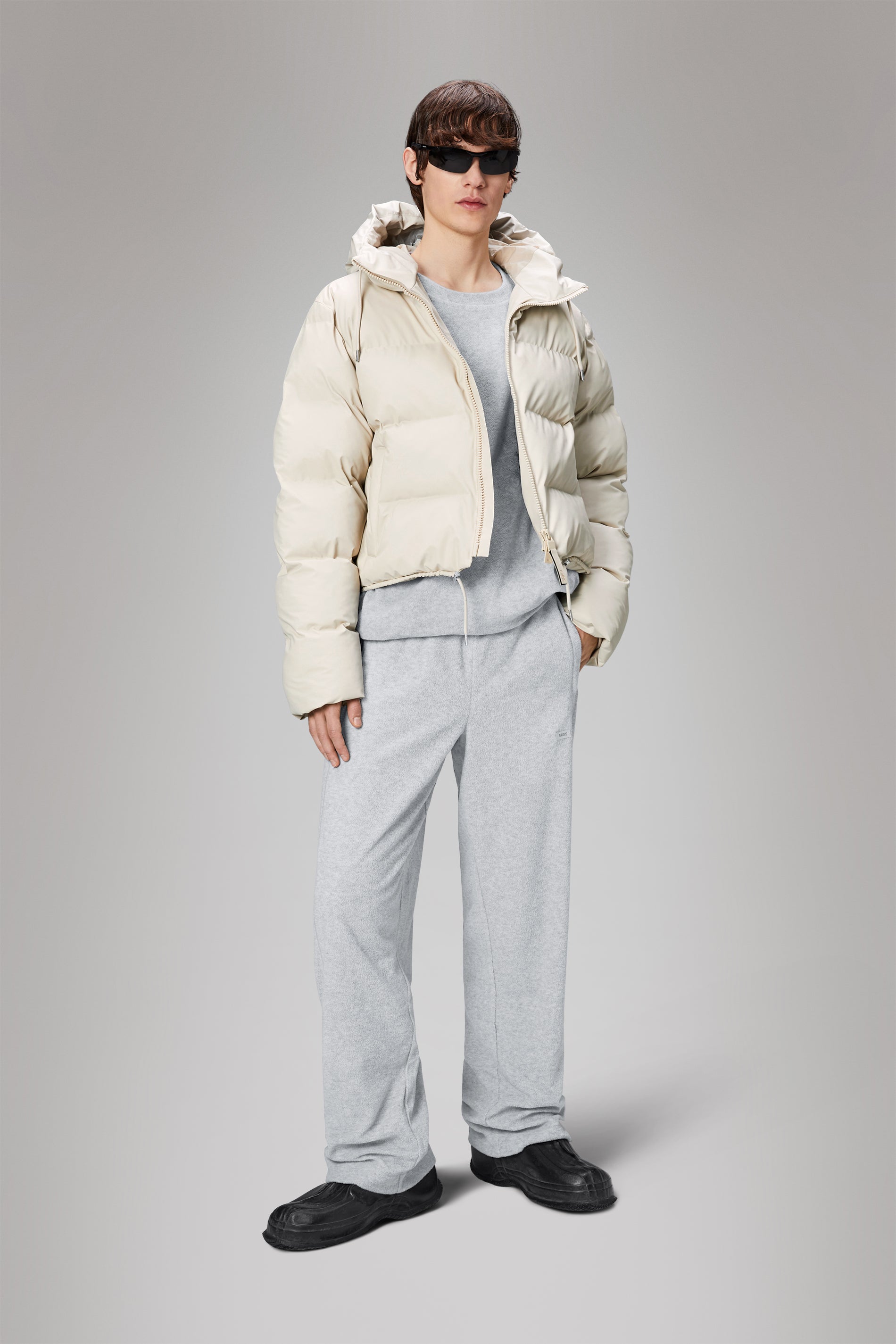 RAINS Alta Short Puffer Jacket Dune Jacket