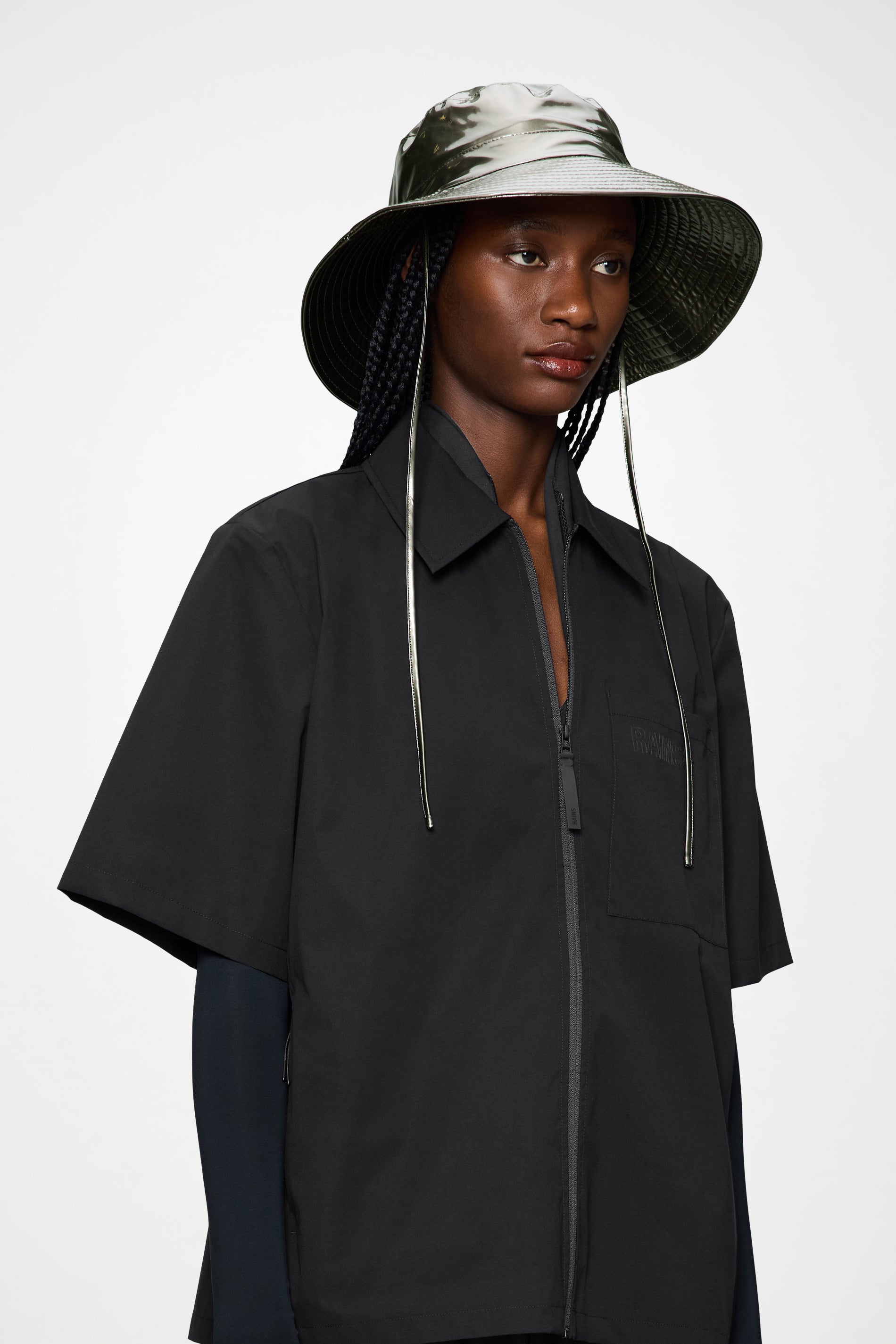 RAINS Boonie Hat Raven Headwear