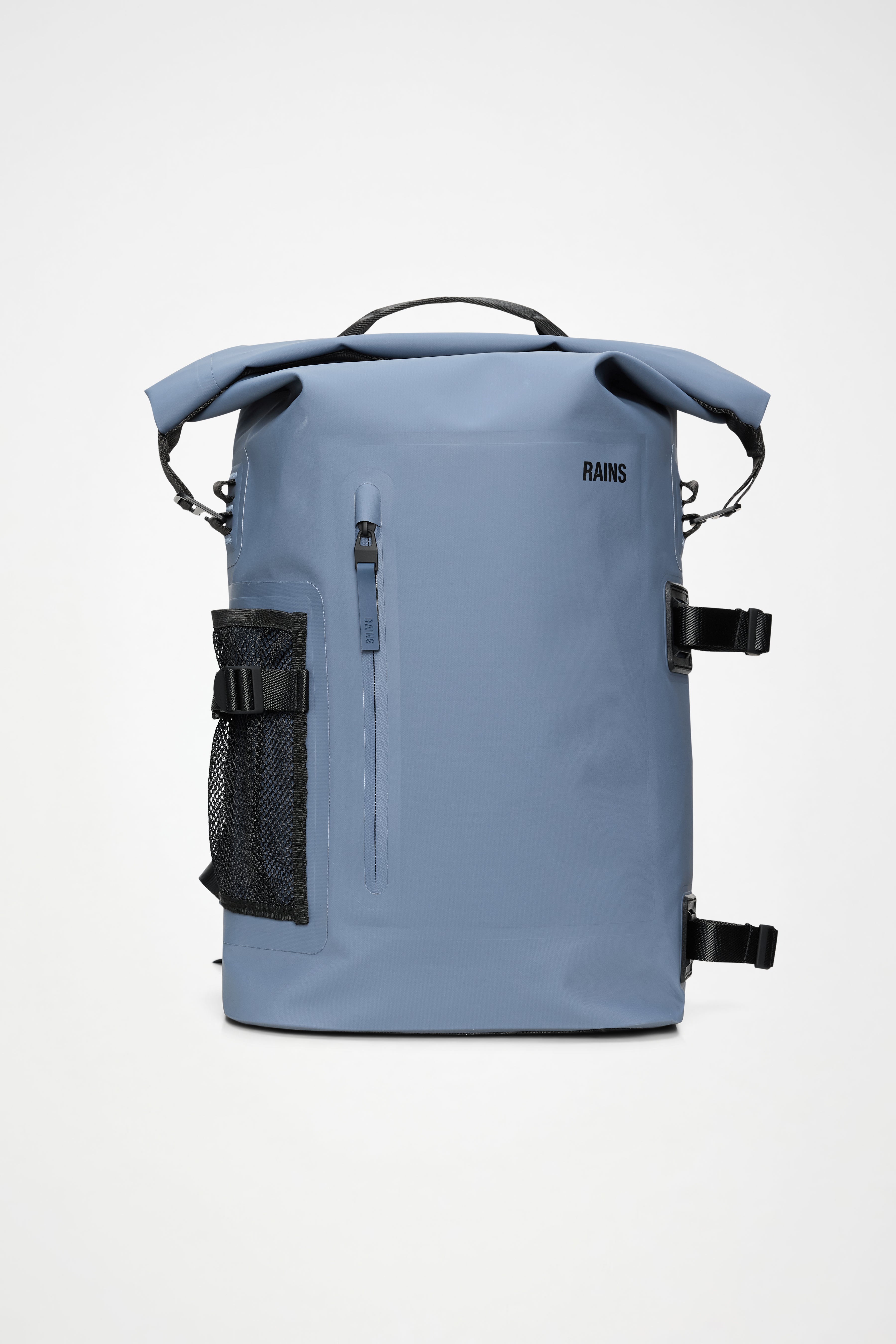RAINS Deepwater Rolltop Rucksack Large Blue Dusk 31L H46 x D16 x W32 cm Backpack