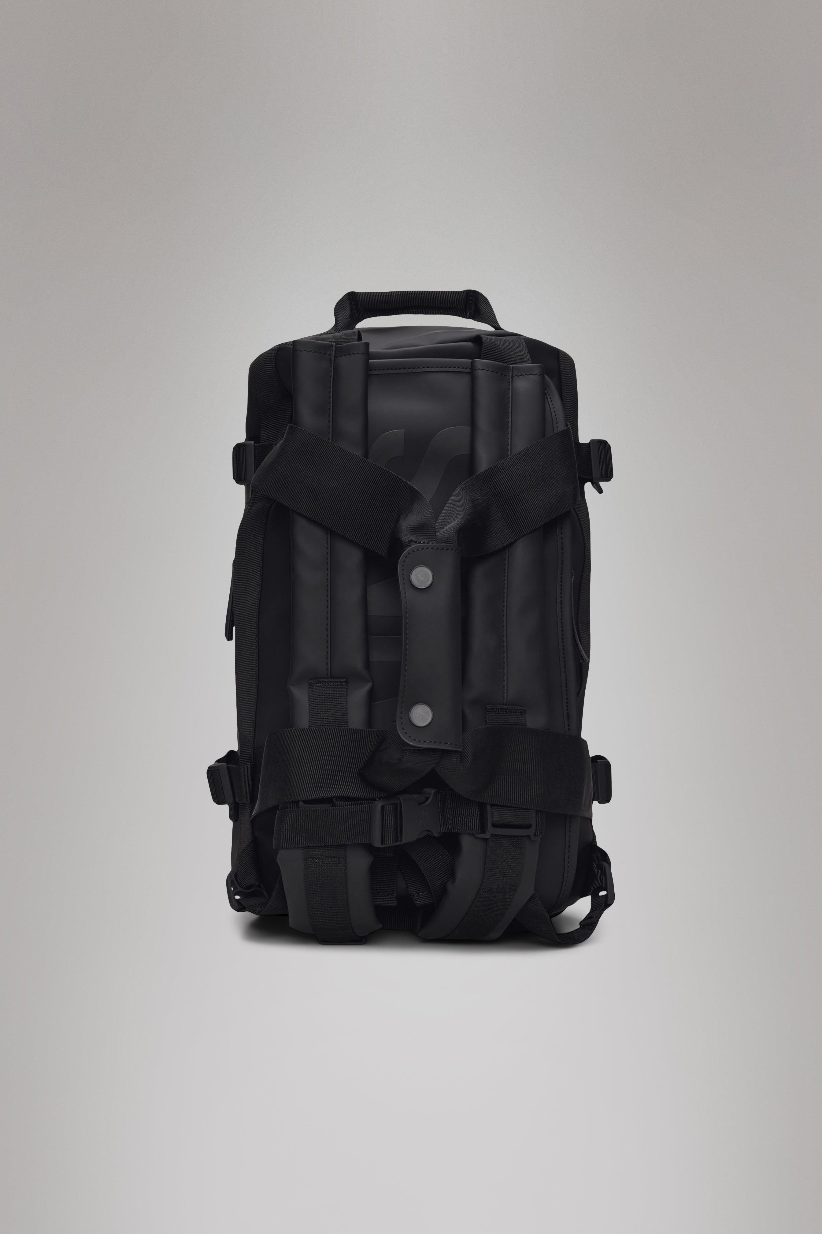 RAINS Texel Duffel Bag Mini Black 19L H24 x D24 x W39 cm Duffel