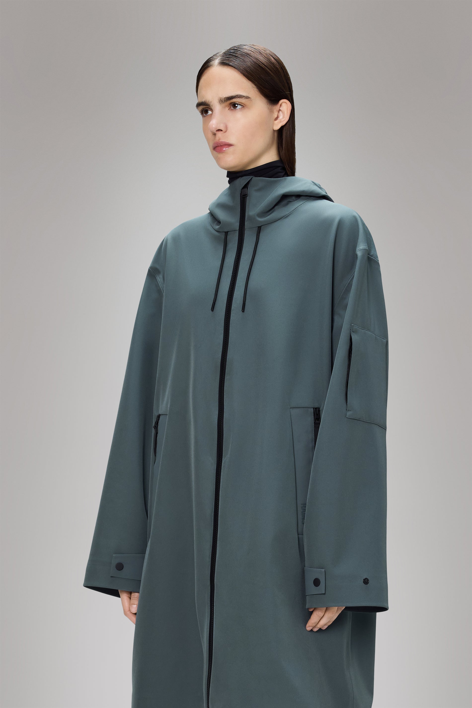 RAINS Suva Vision Softshell Jacket Lagoon Jacket