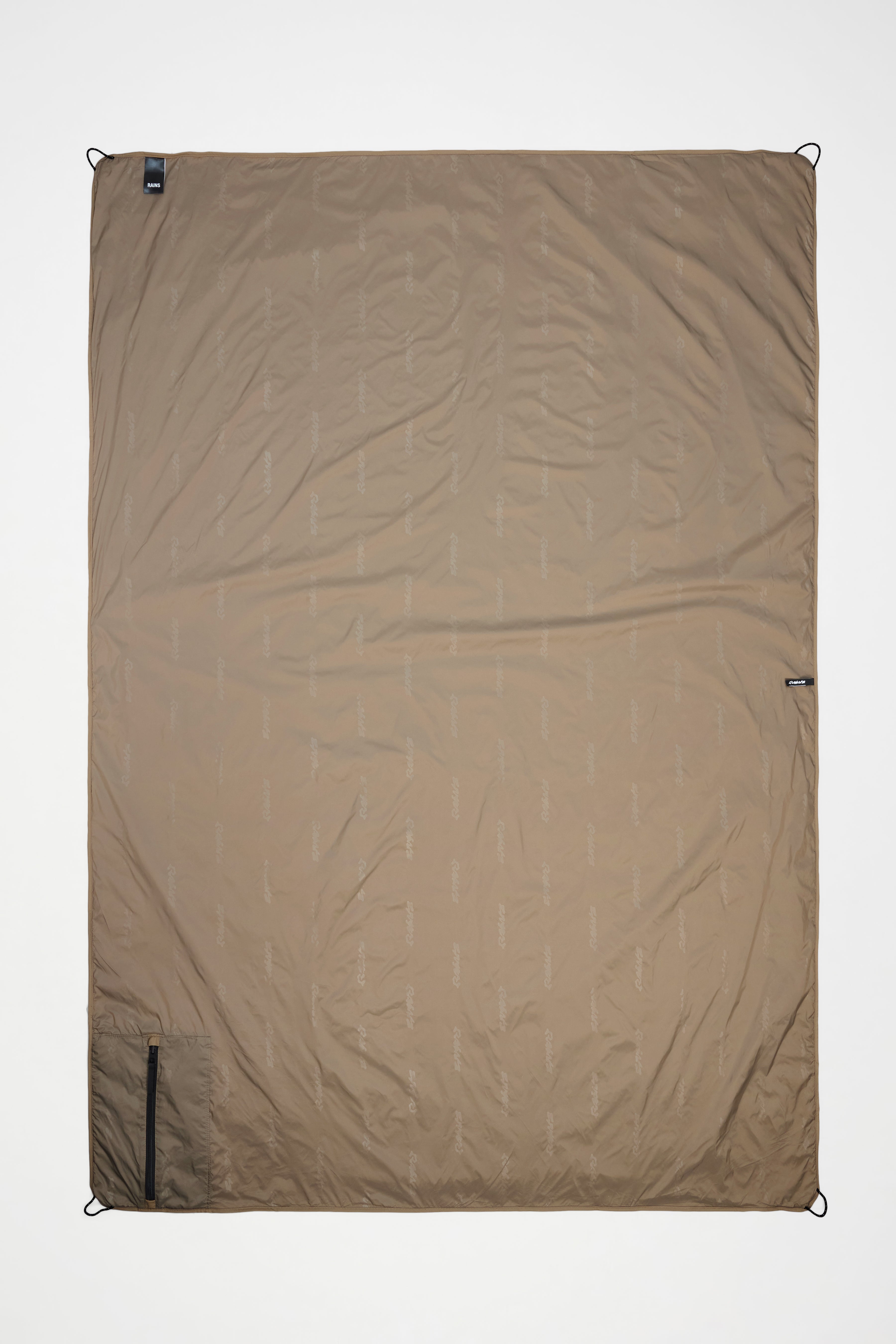 RAINS Picnic Blanket Beige Picnic Blanket