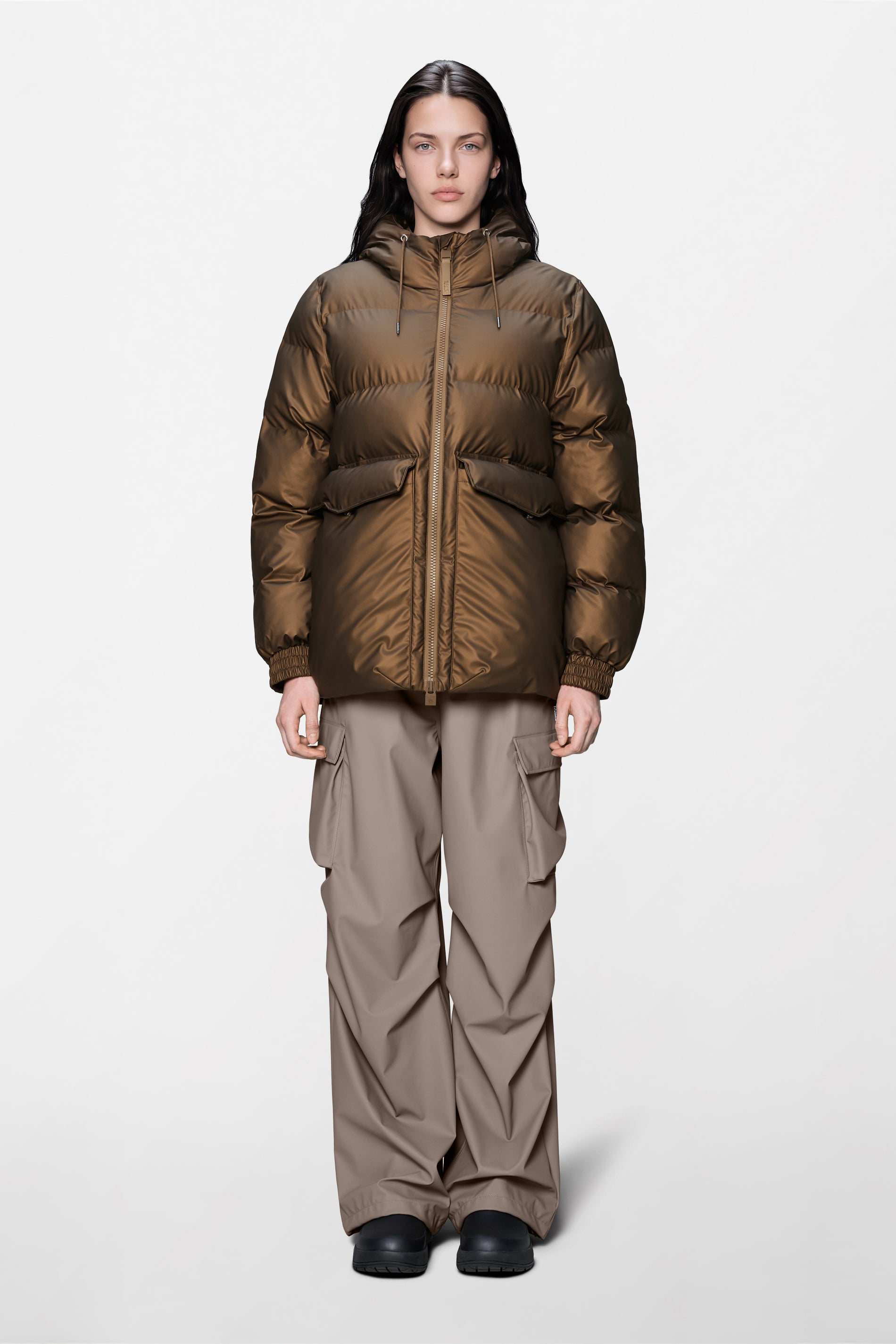 RAINS Alta A-Line Puffer W Jacket Comet Jacket