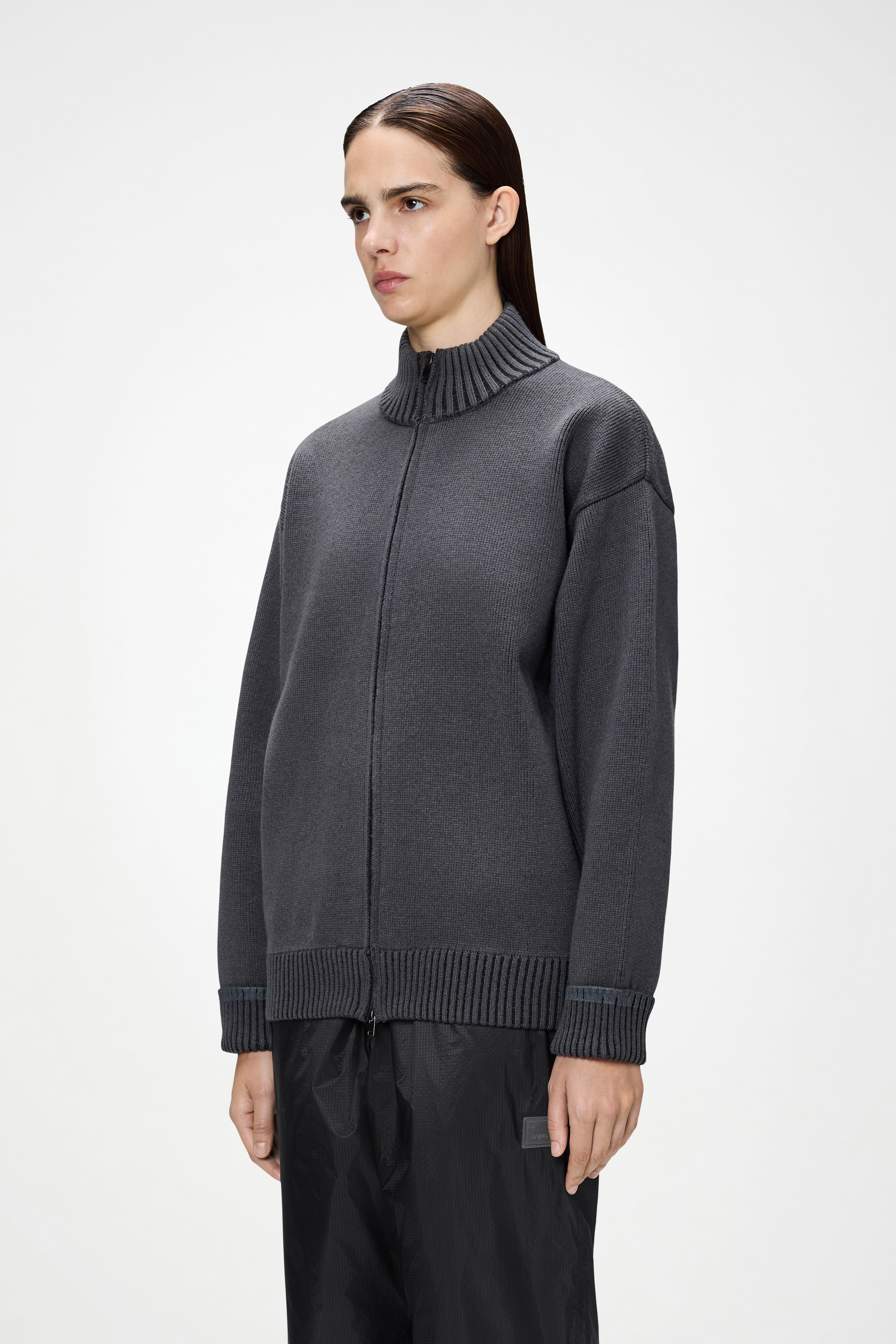 Sowa Knit Zip Cardigan