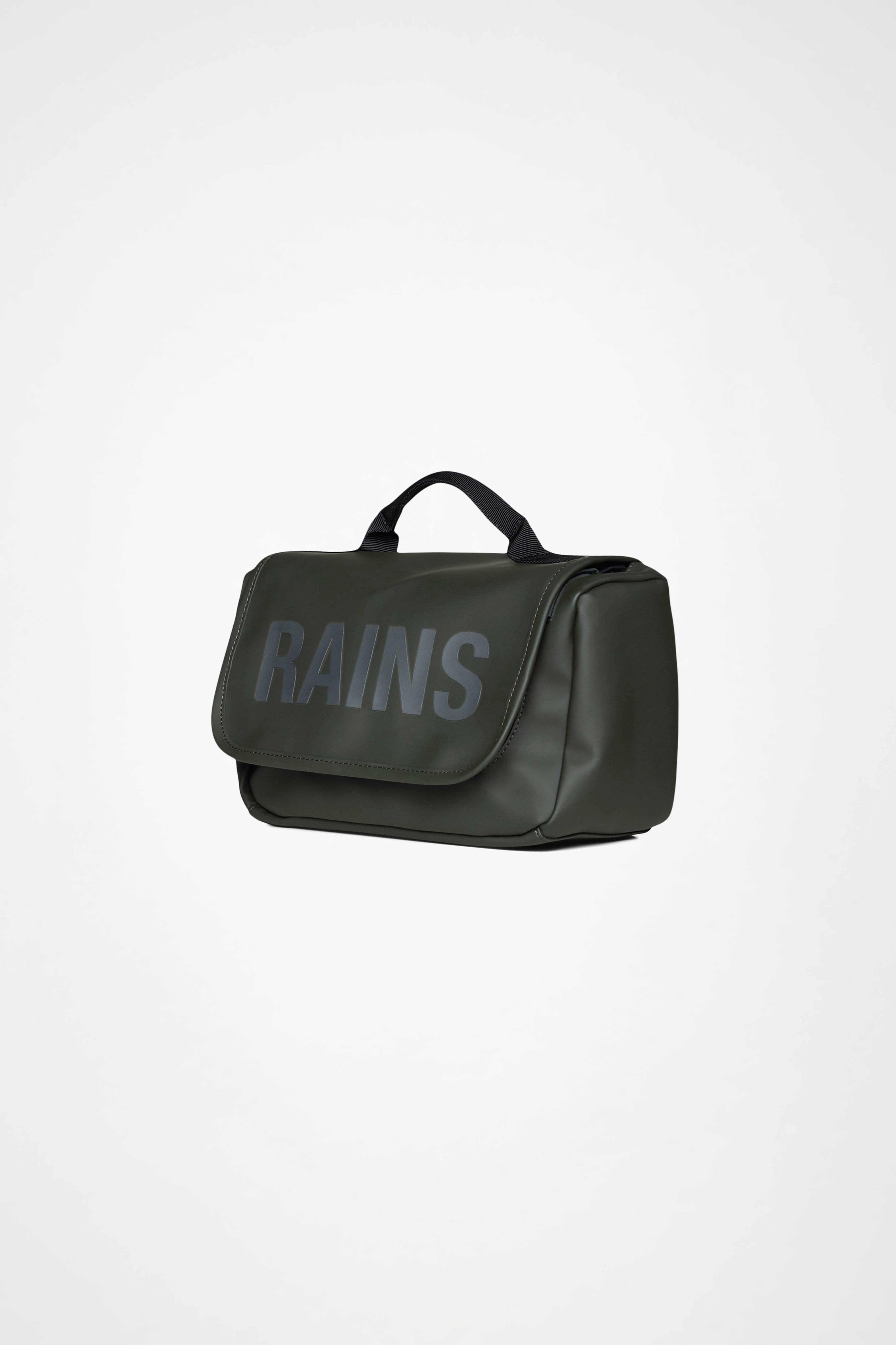 RAINS Texel Wash Bag Green Wash Bag