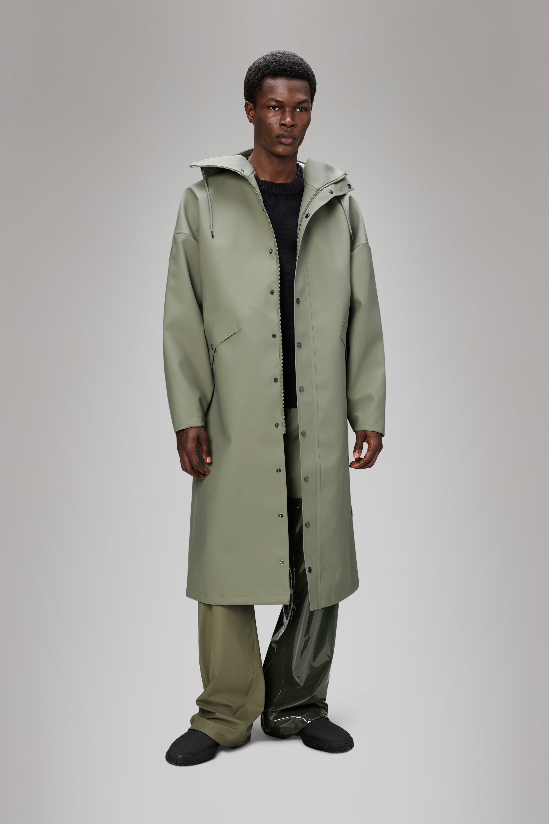 Rains Vision Rain Jacket Long Drift Jacket