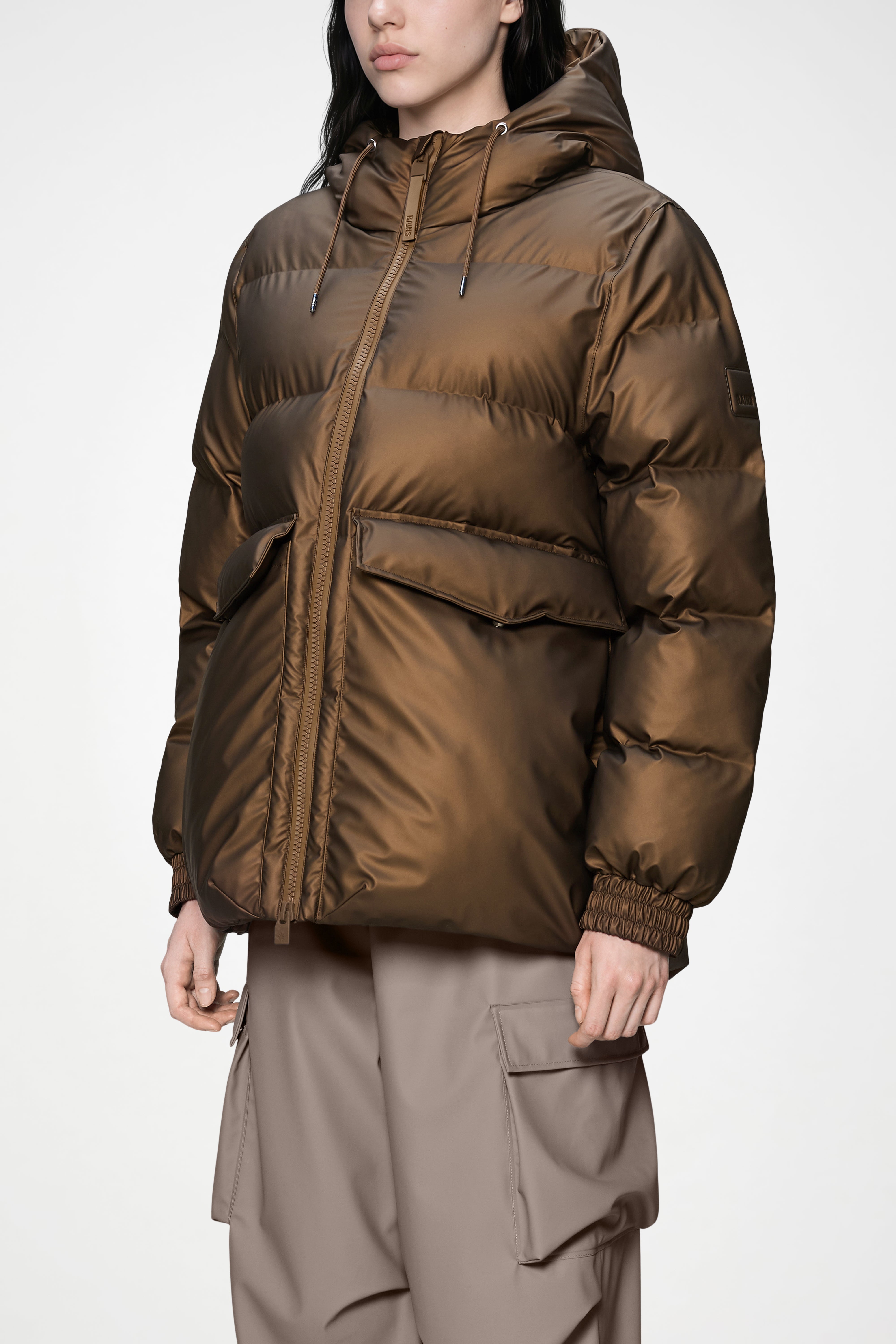 RAINS Alta A-Line Puffer W Jacket Comet Jacket