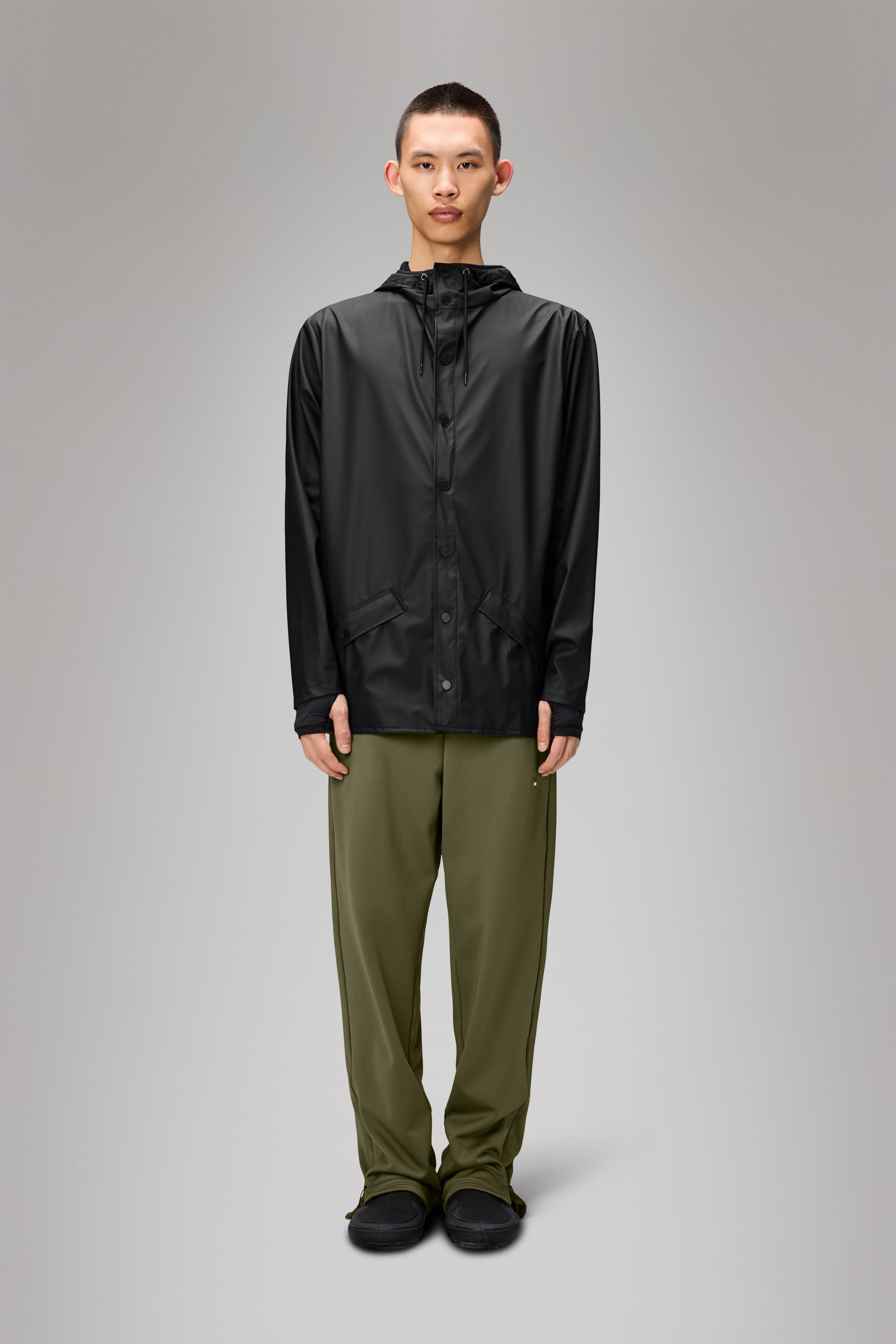 RAINS Jacket Black Jacket