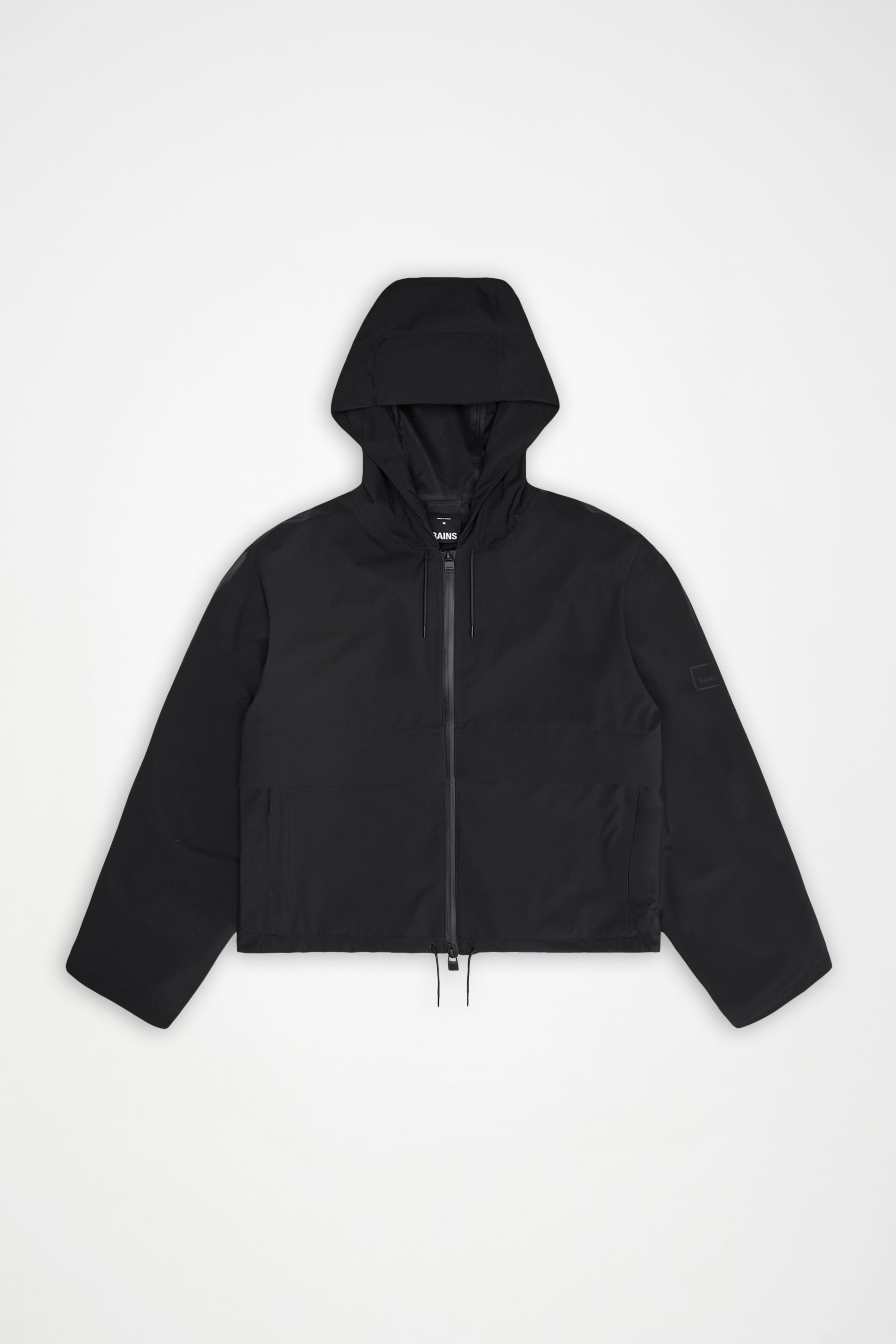 RAINS Suva Hardshell Short String W Jacket Black Jacket