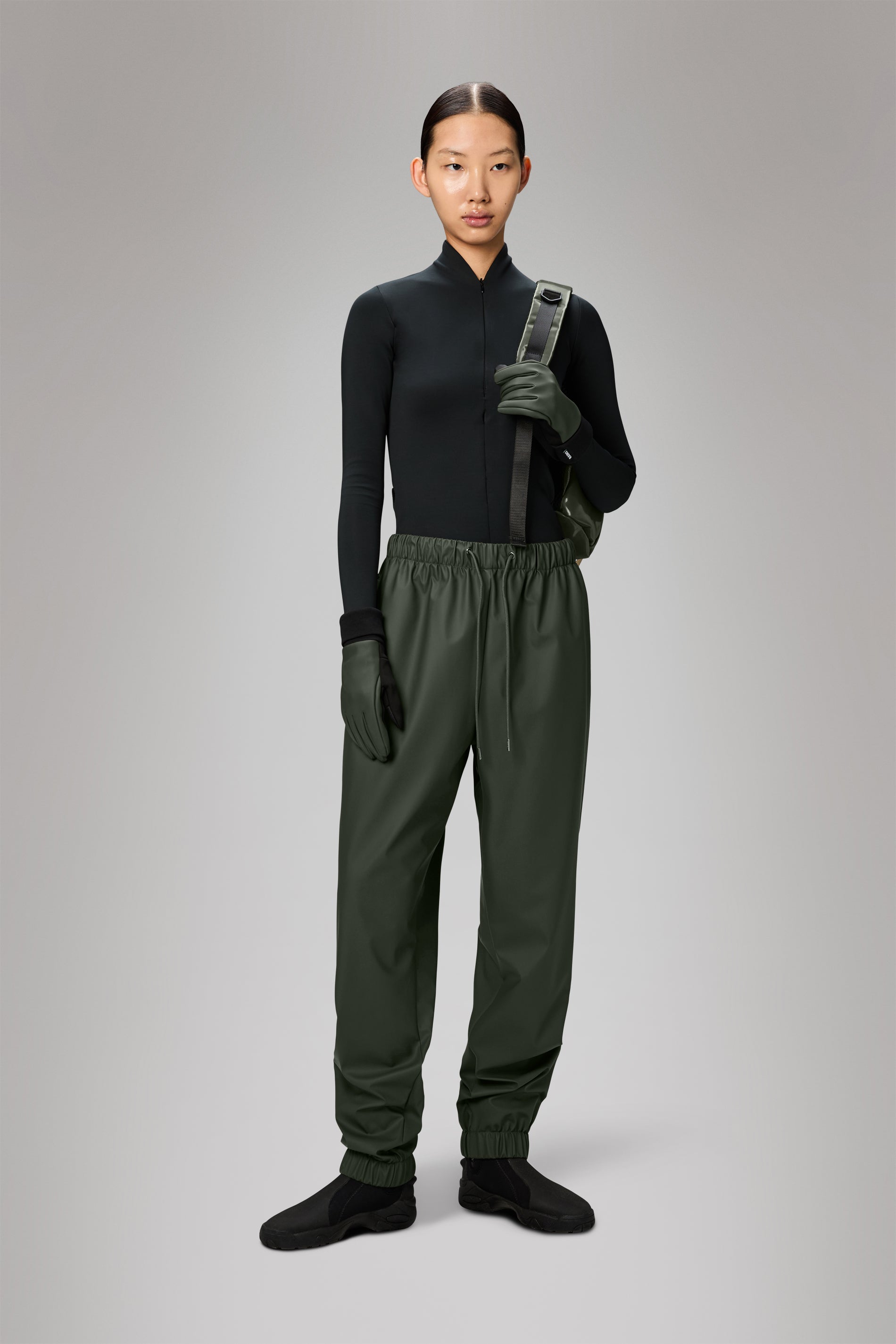 RAINS Rain Pants Regular Green Pants