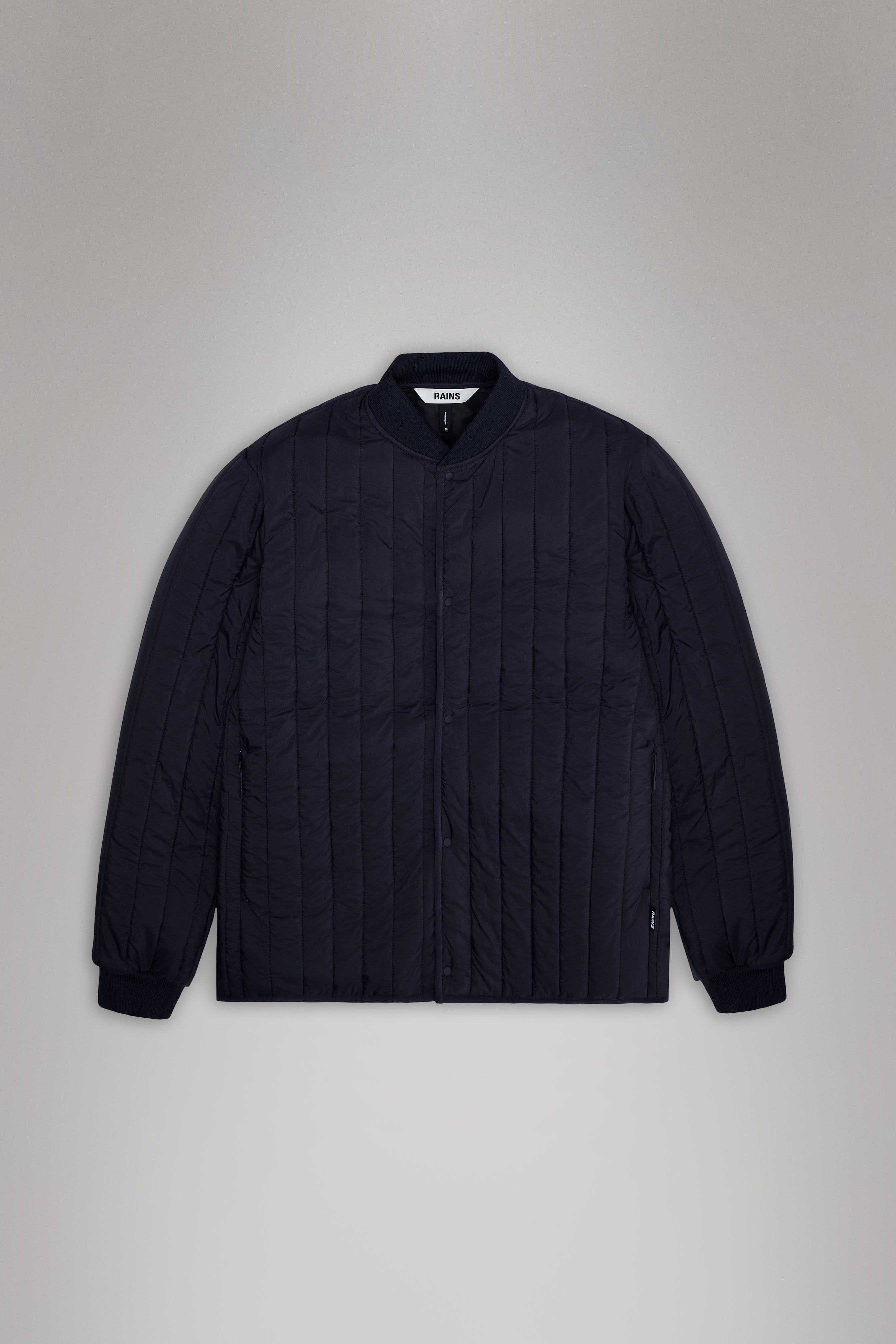 RAINS Banja Liner Bomber Jacket Navy Overshirt