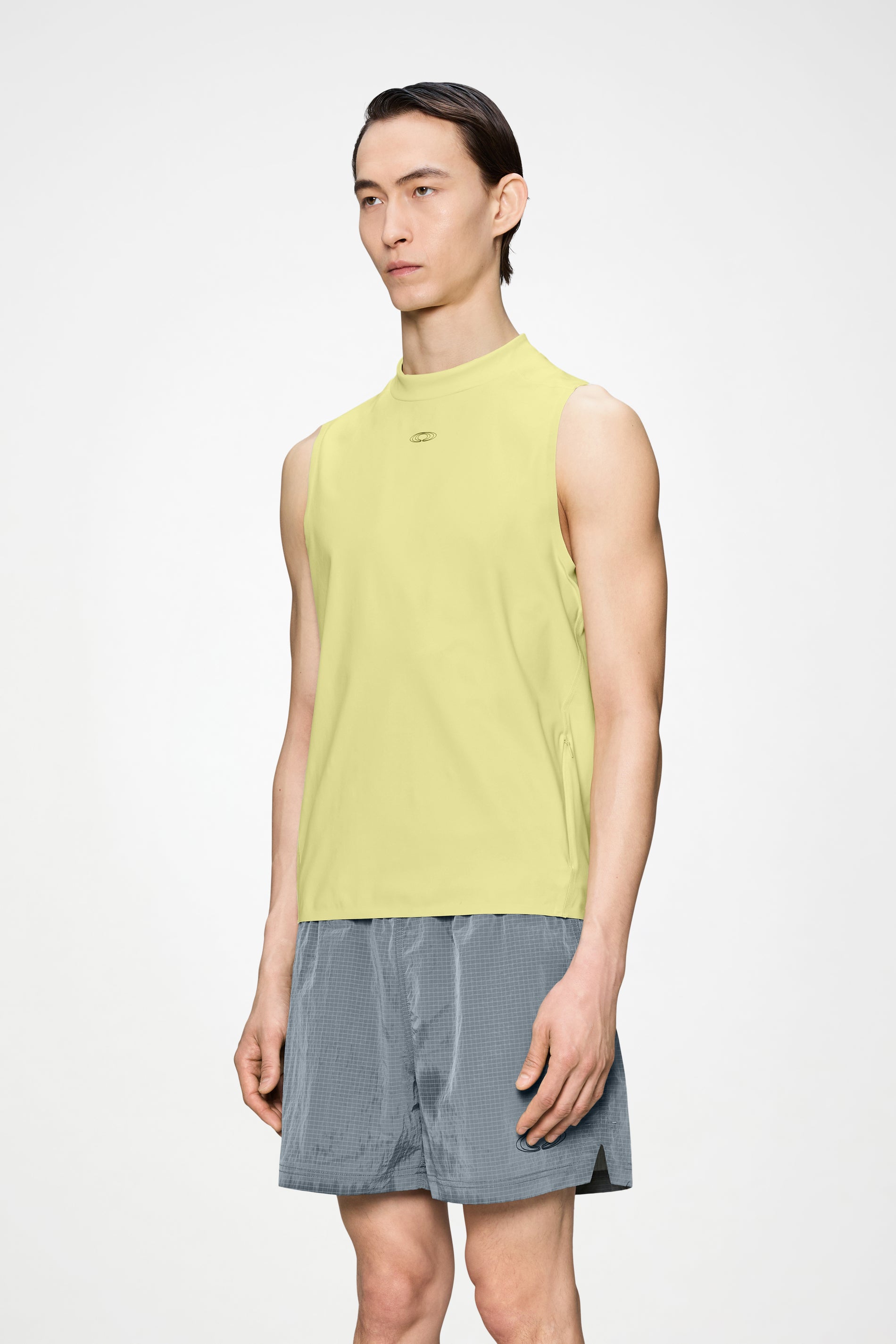 RAINS Warm Up Tank Top Pace Short Sleeve