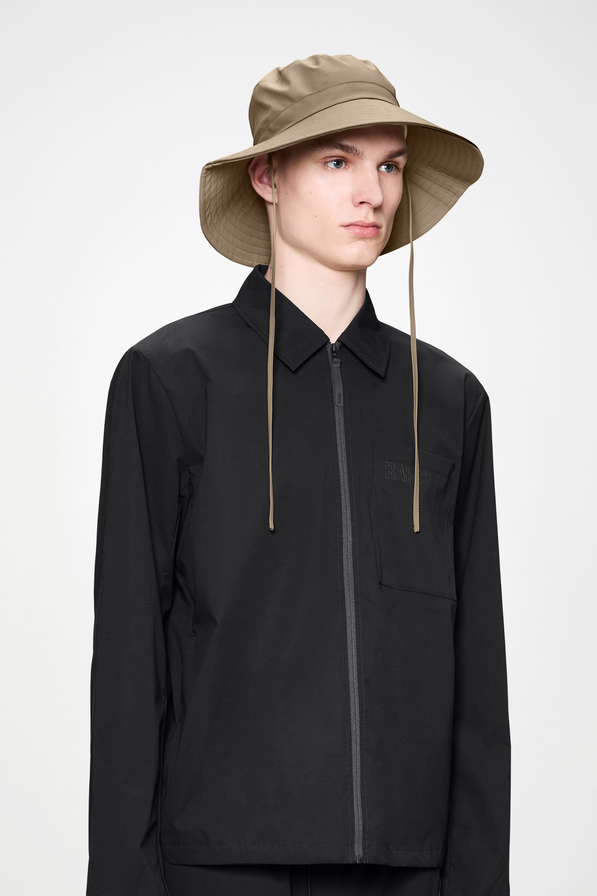 RAINS Boonie Hat Beige Headwear