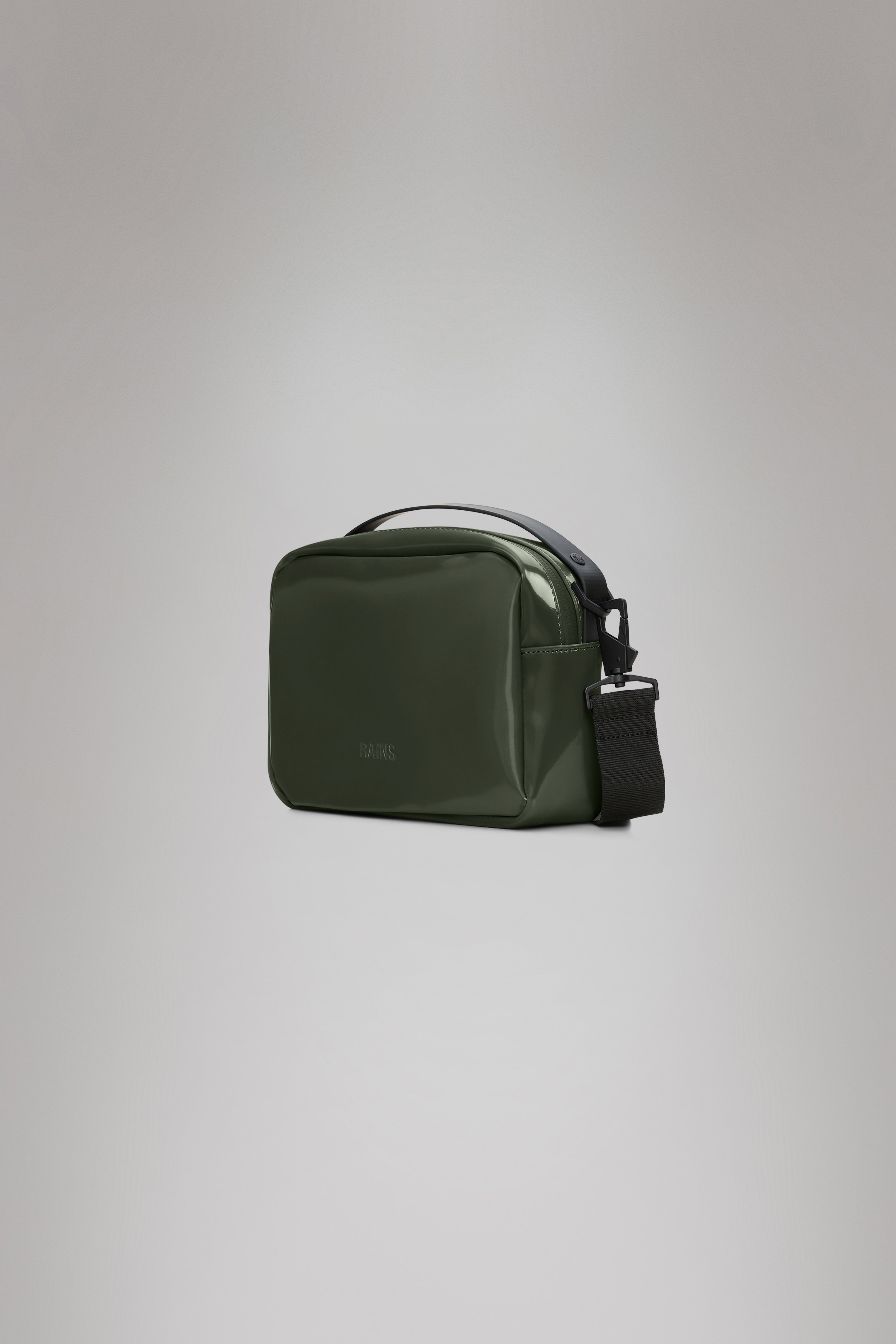 RAINS Box Bag Swamp Crossbody