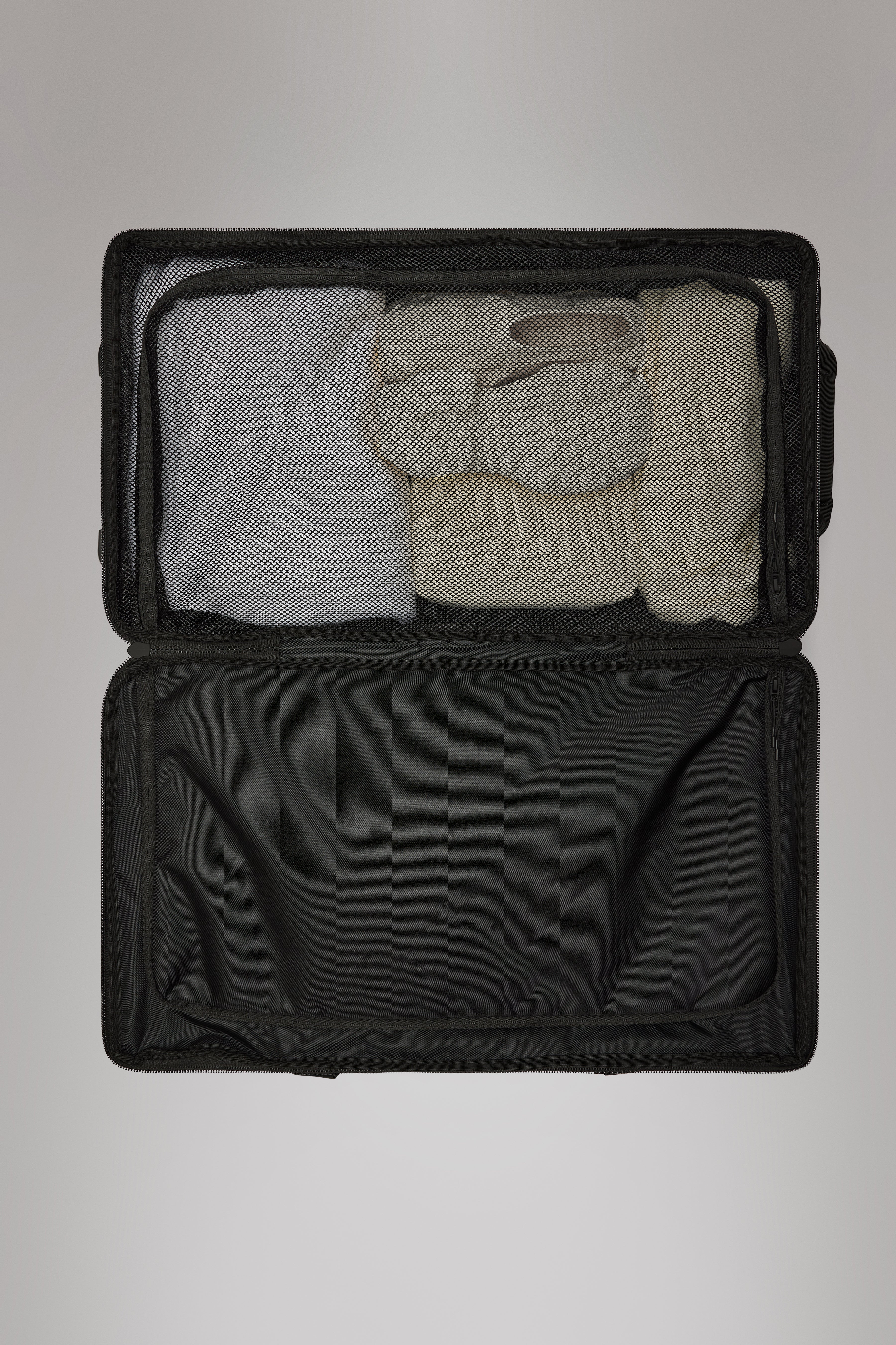 RAINS Texel Check-in Bag Black 62L H66 x D29 x W40 cm Suitcase