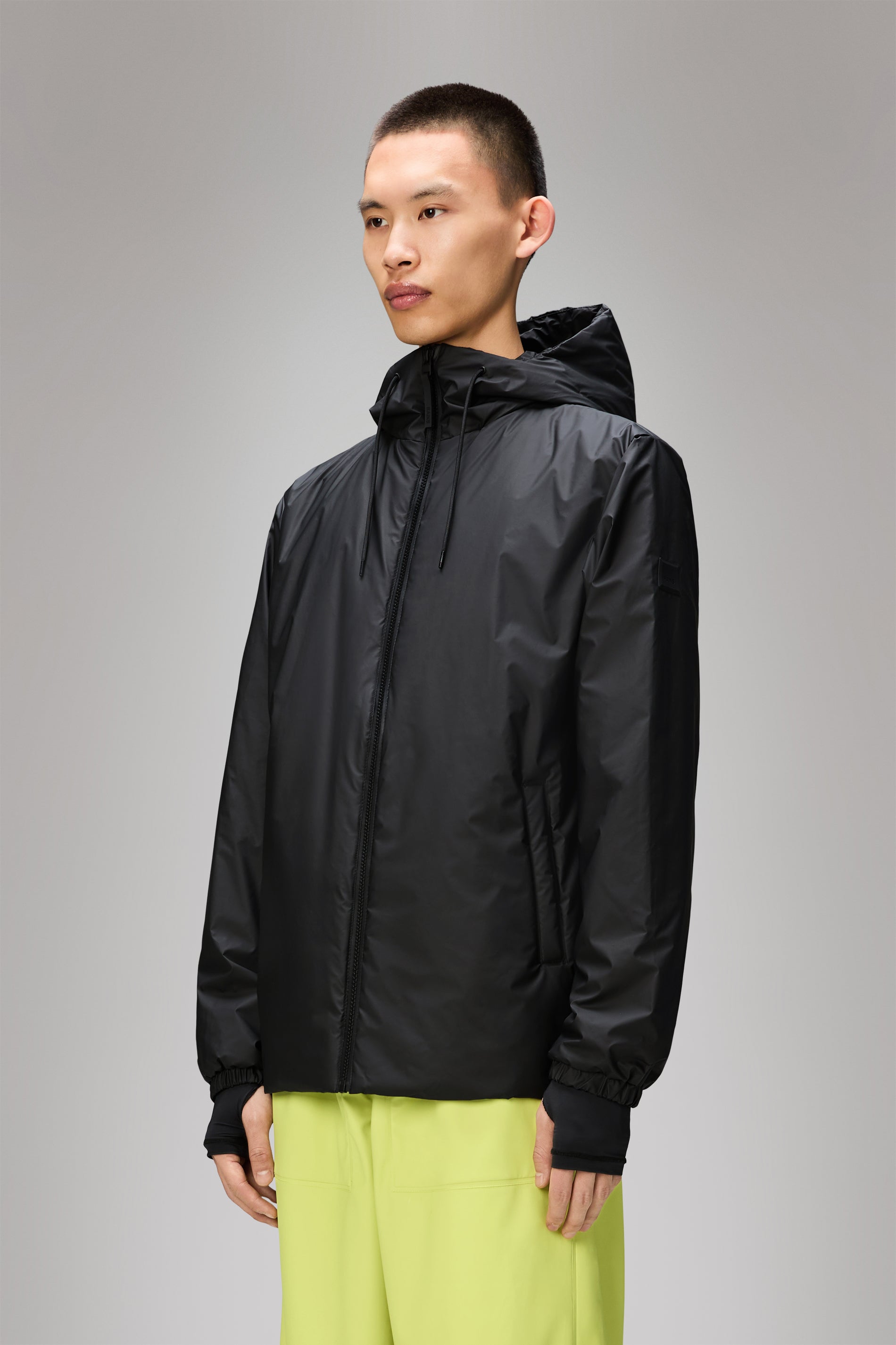 RAINS Lohja Insulated Jacket Black Jacket