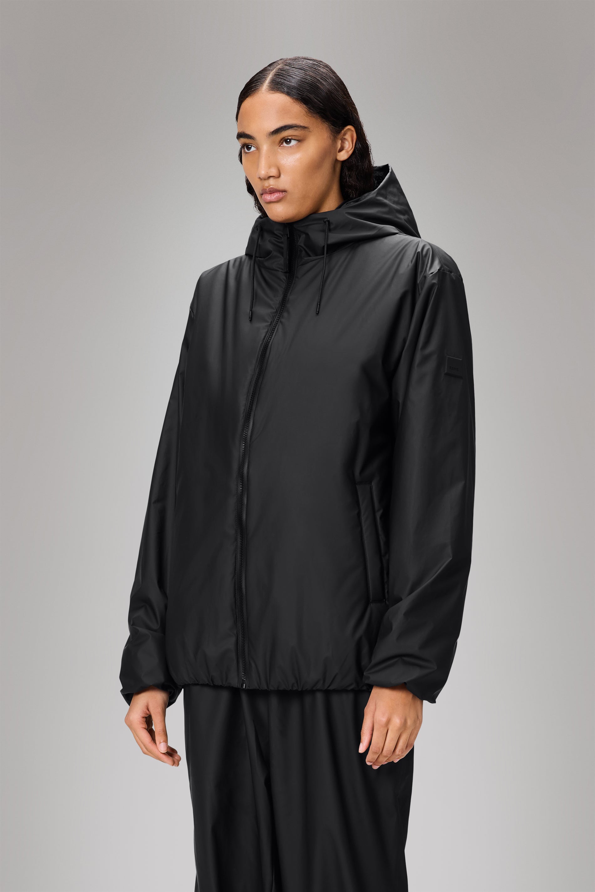RAINS Lohja Insulated Jacket Black Jacket
