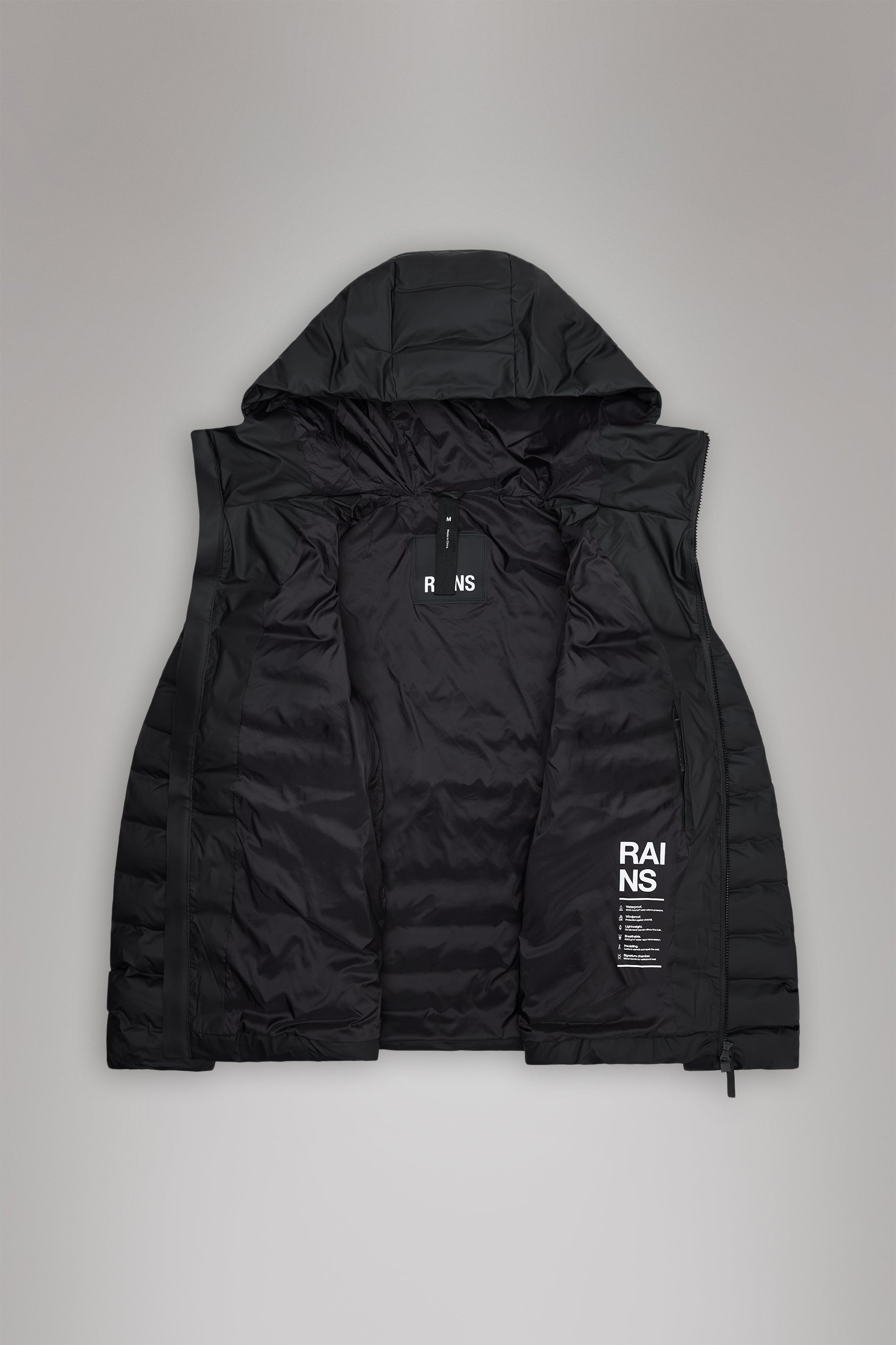 RAINS Lohja Puffer Jacket Lagoon Jacket