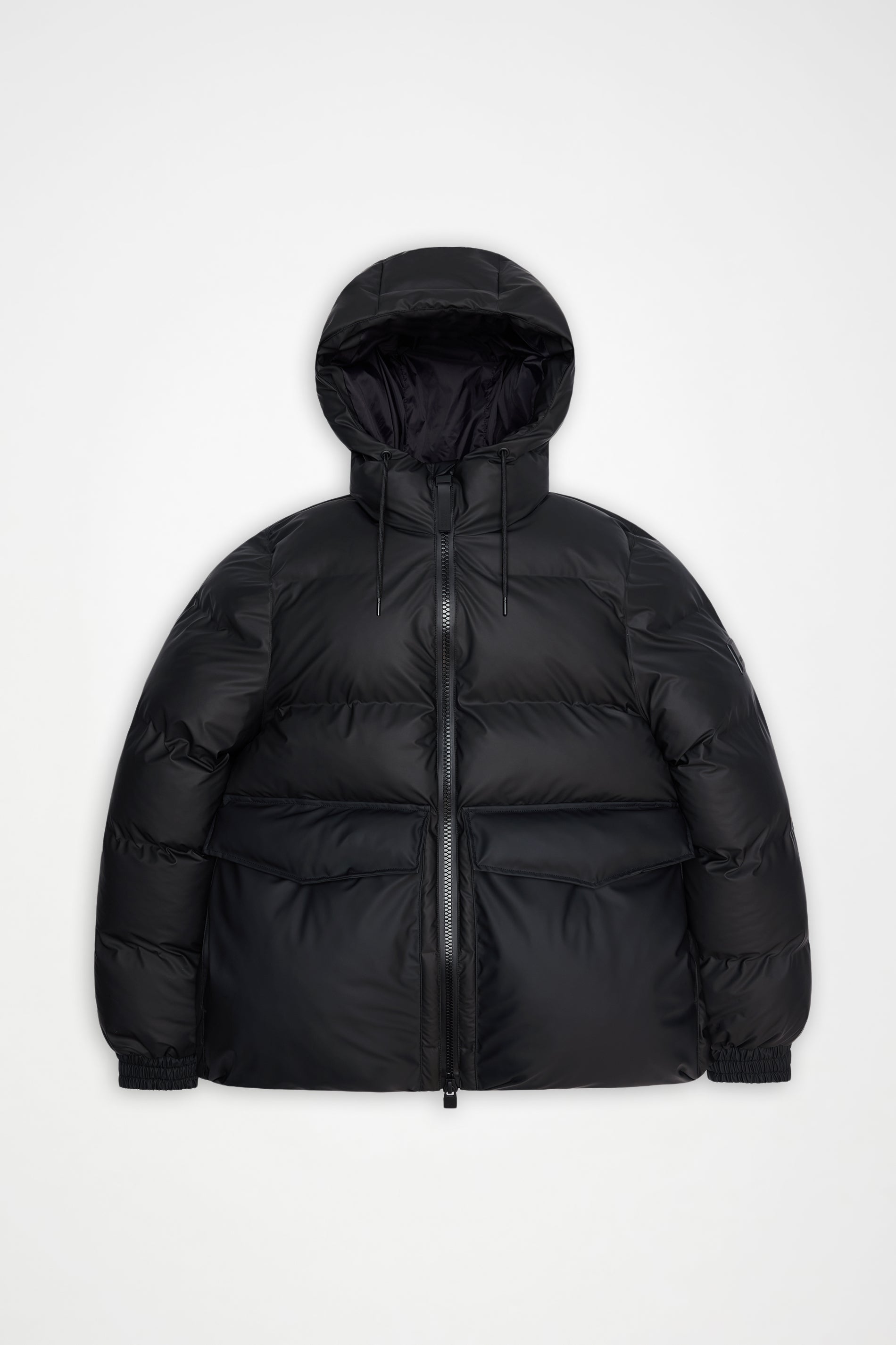 RAINS Alta A-Line Puffer W Jacket Black Jacket