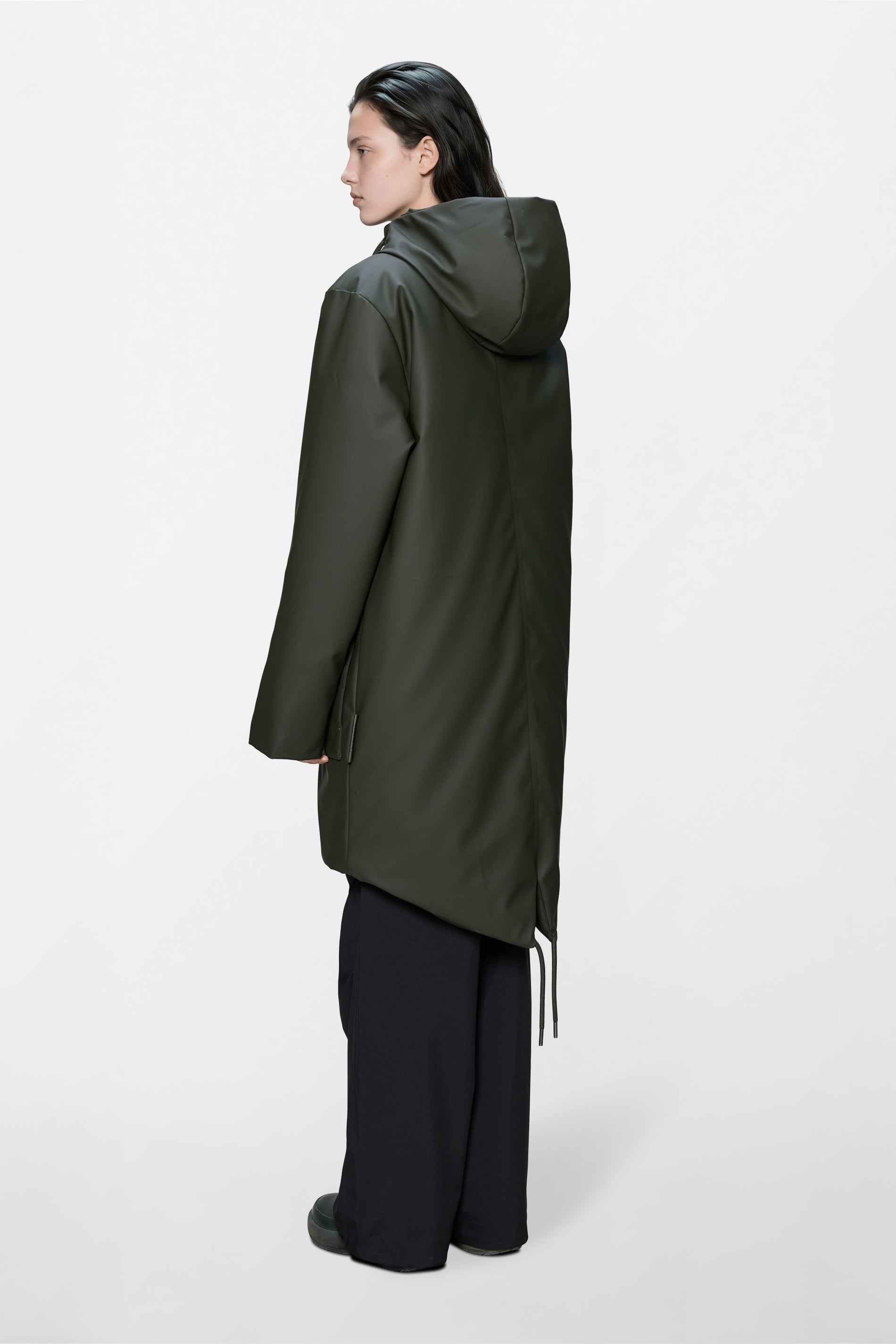 RAINS Nome Long Parka Green Jacket