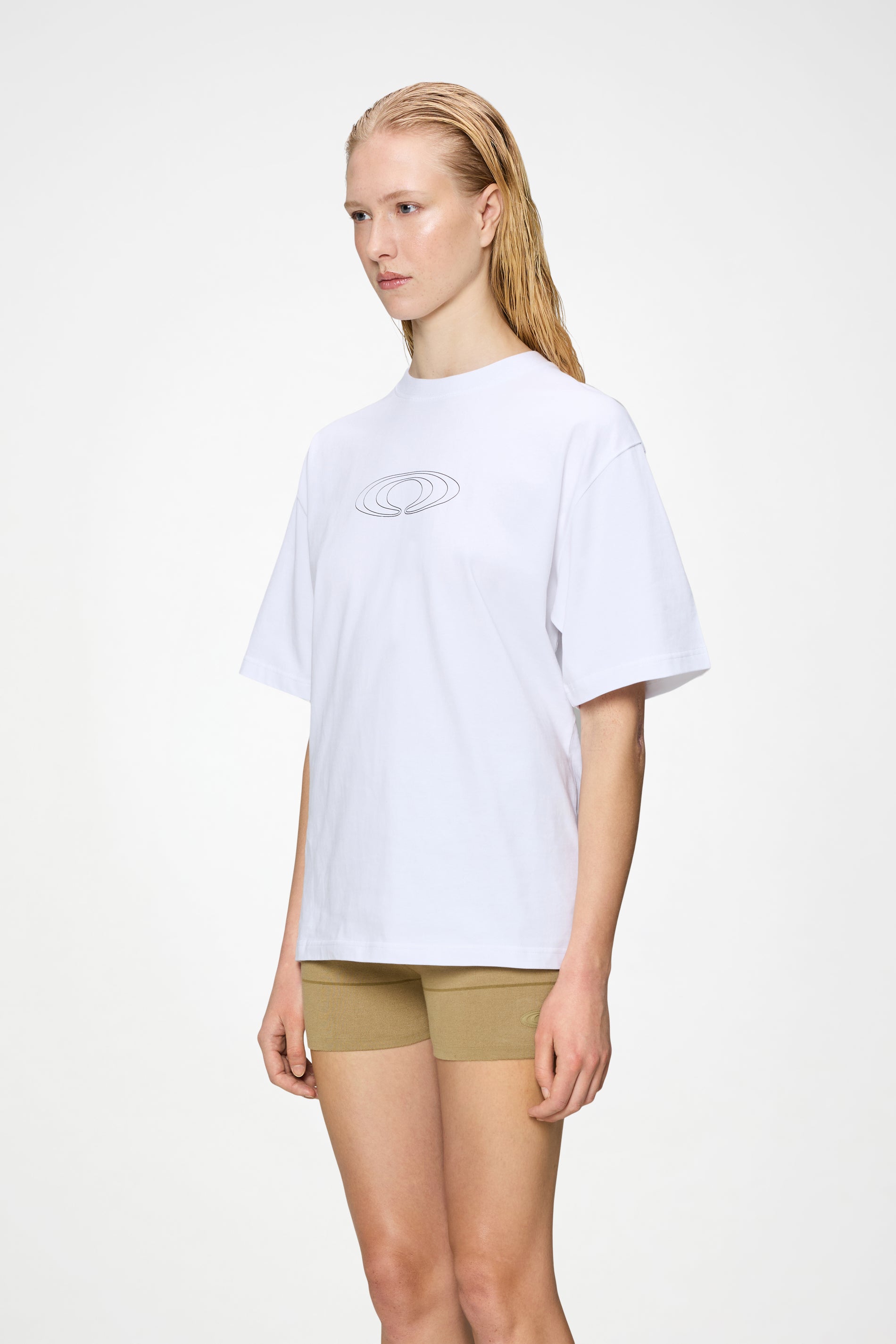 RAINS Classic T-shirt Splash White Short Sleeve