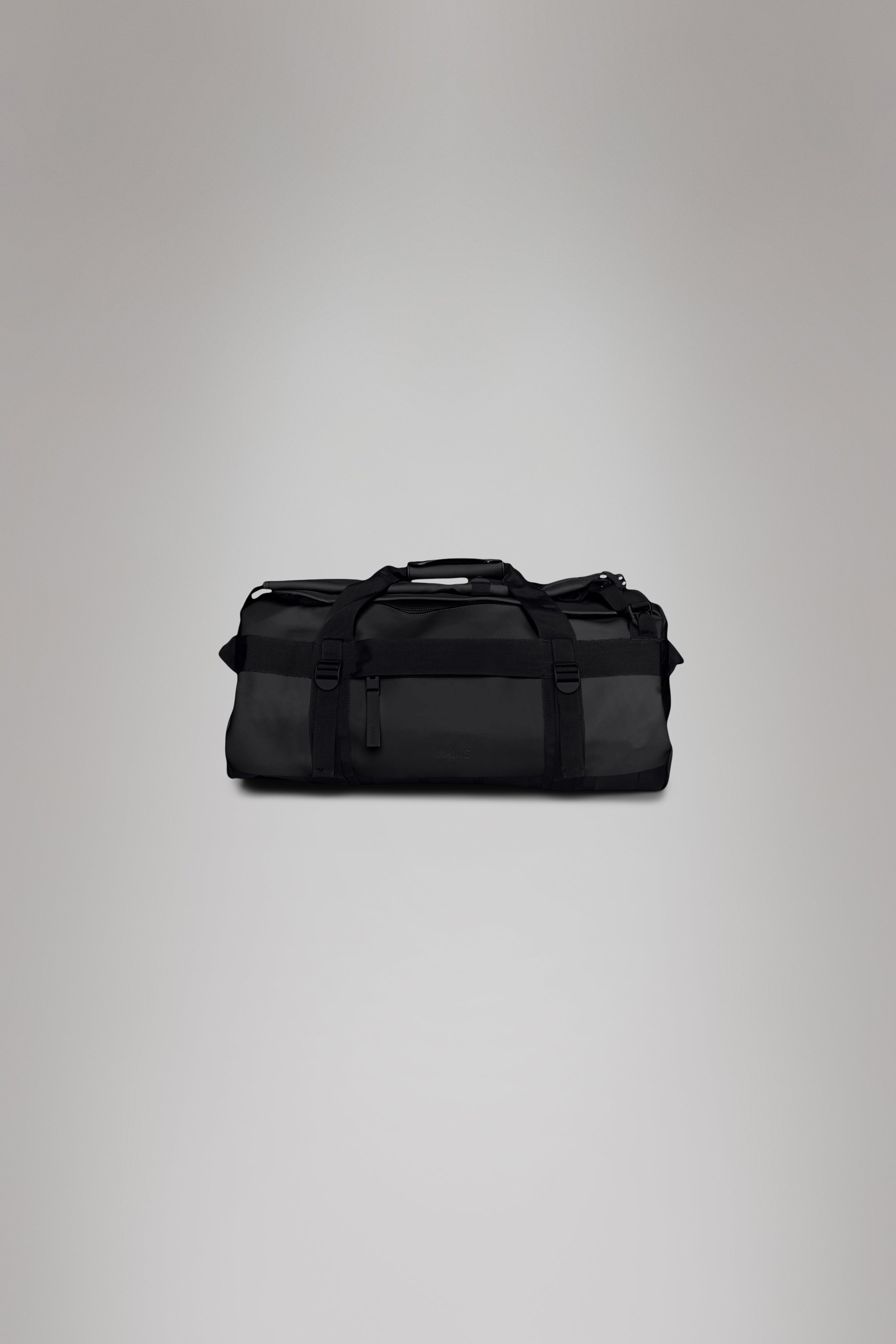 RAINS Texel Duffel Bag Small Black Duffel