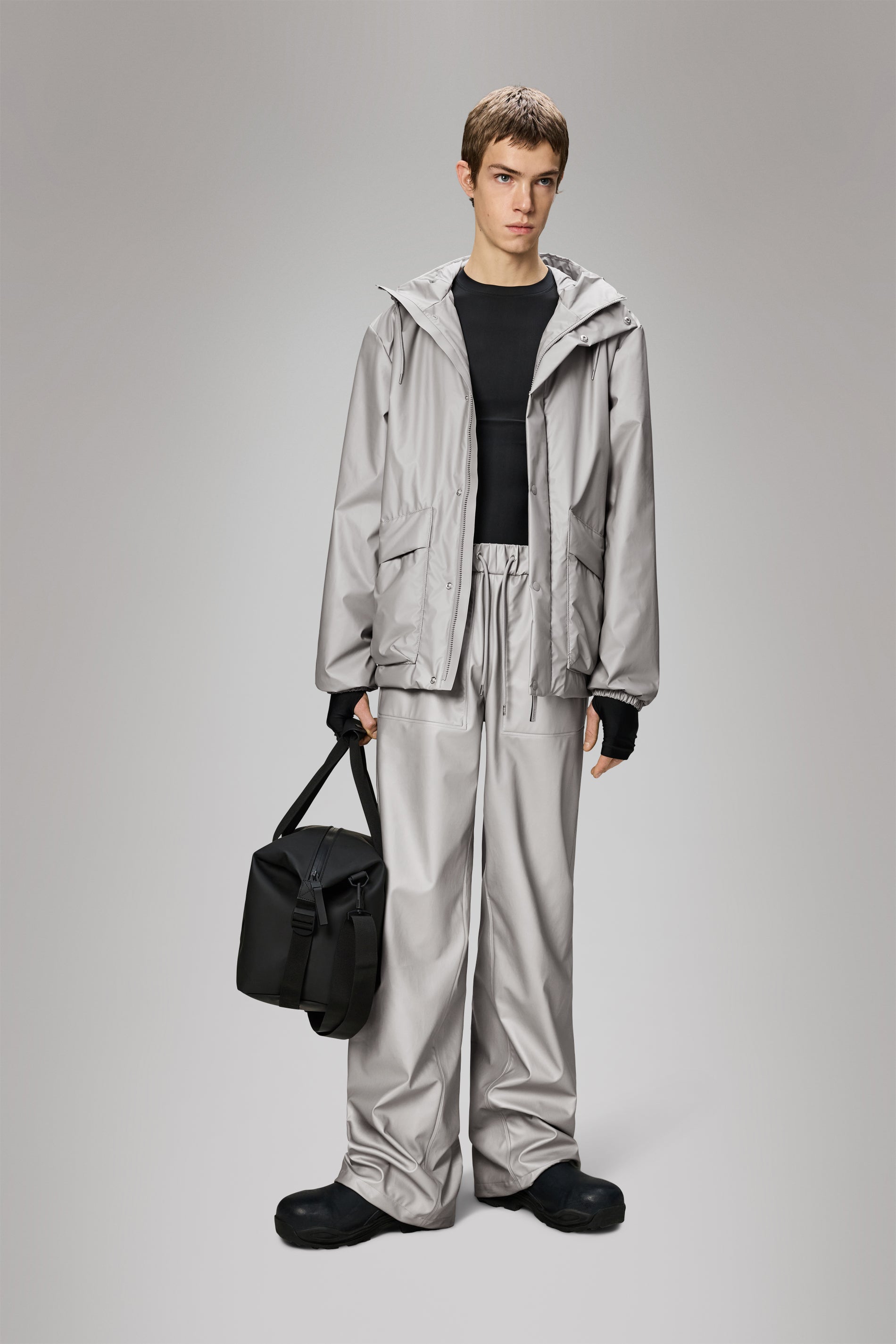 RAINS Lohja Insulated Cargo Jacket Nimbus Jacket