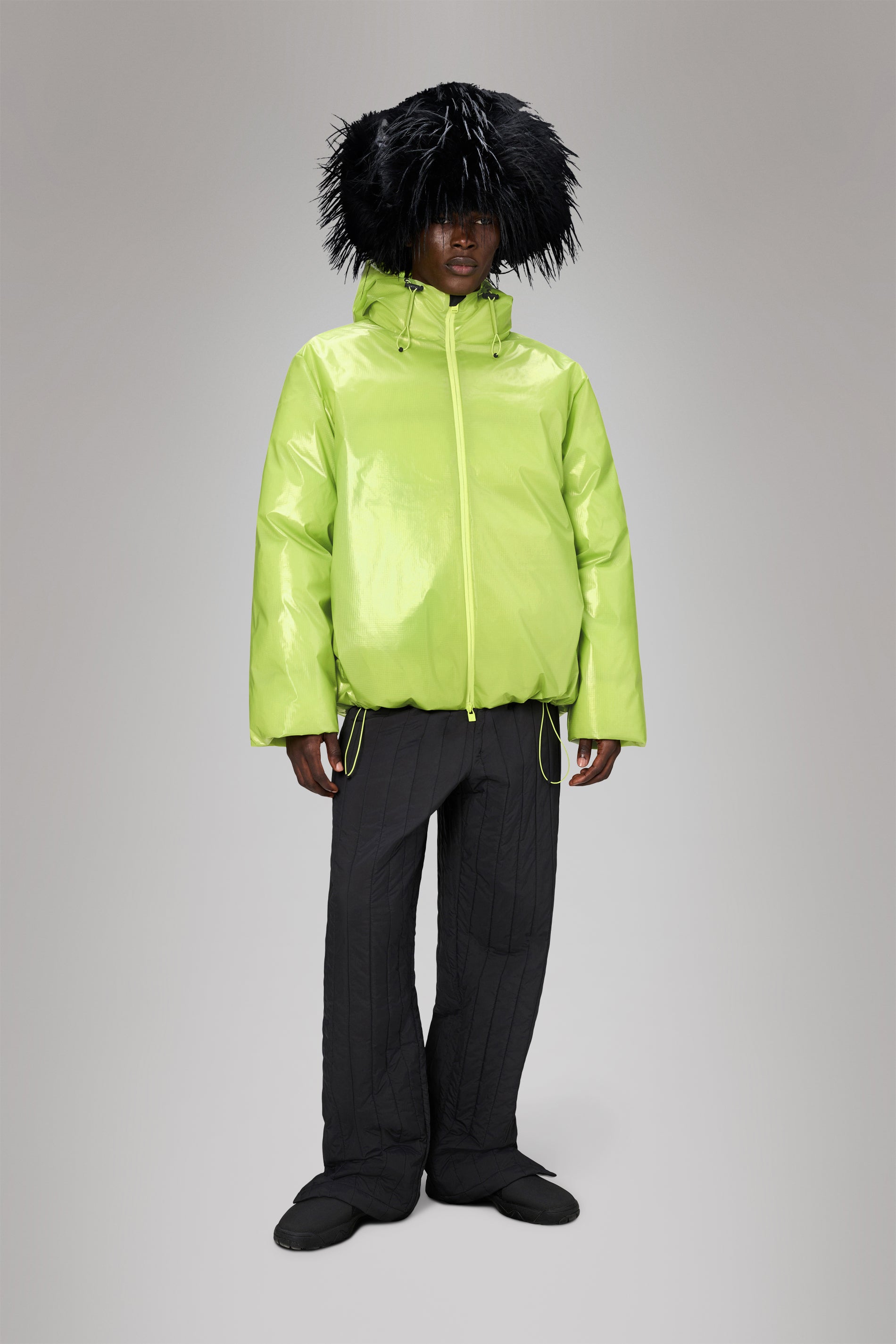 Rains Sibu Vision Puffer Jacket Acid Jacket