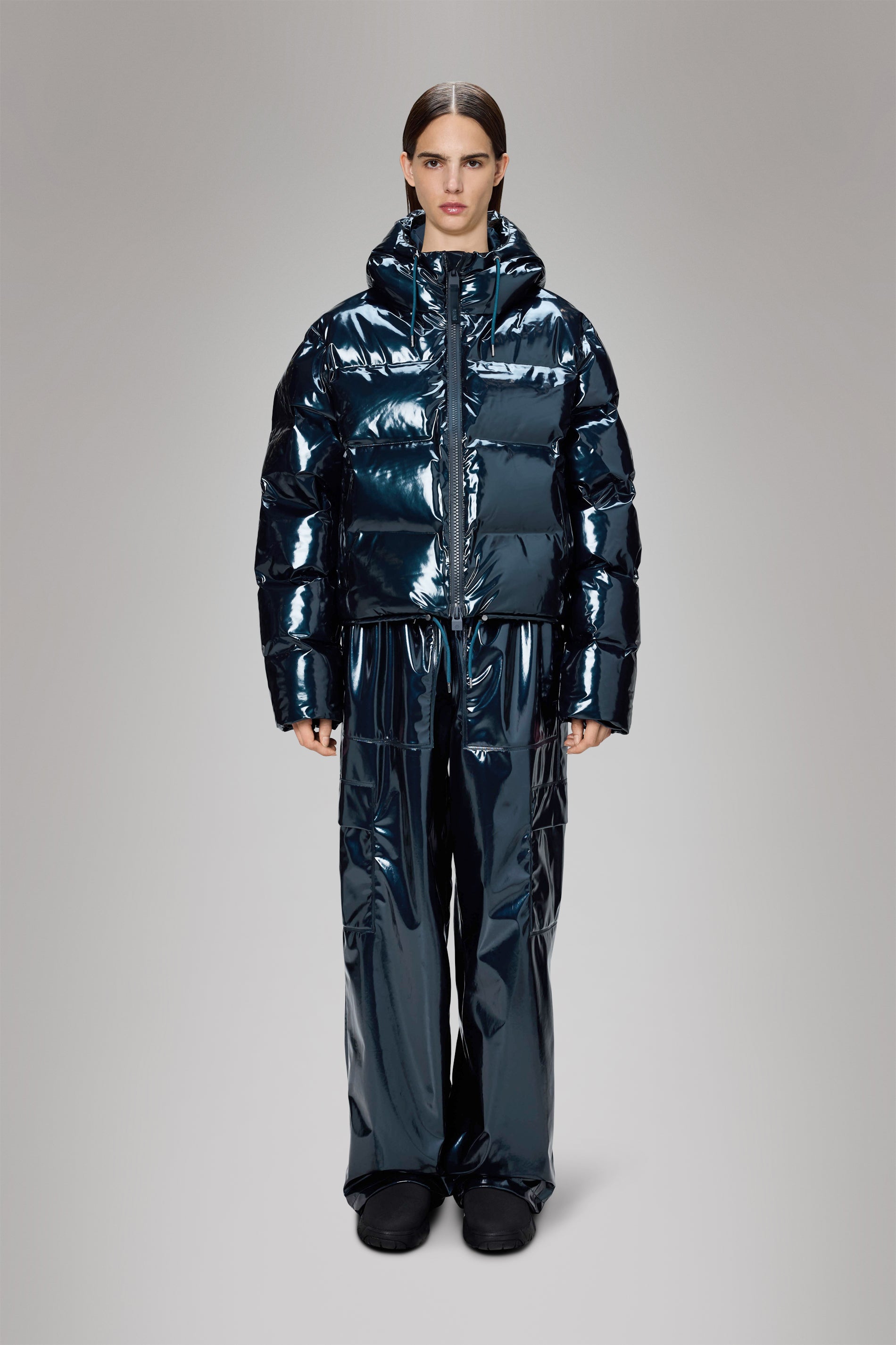 RAINS Alta Short Puffer Jacket Spill Jacket