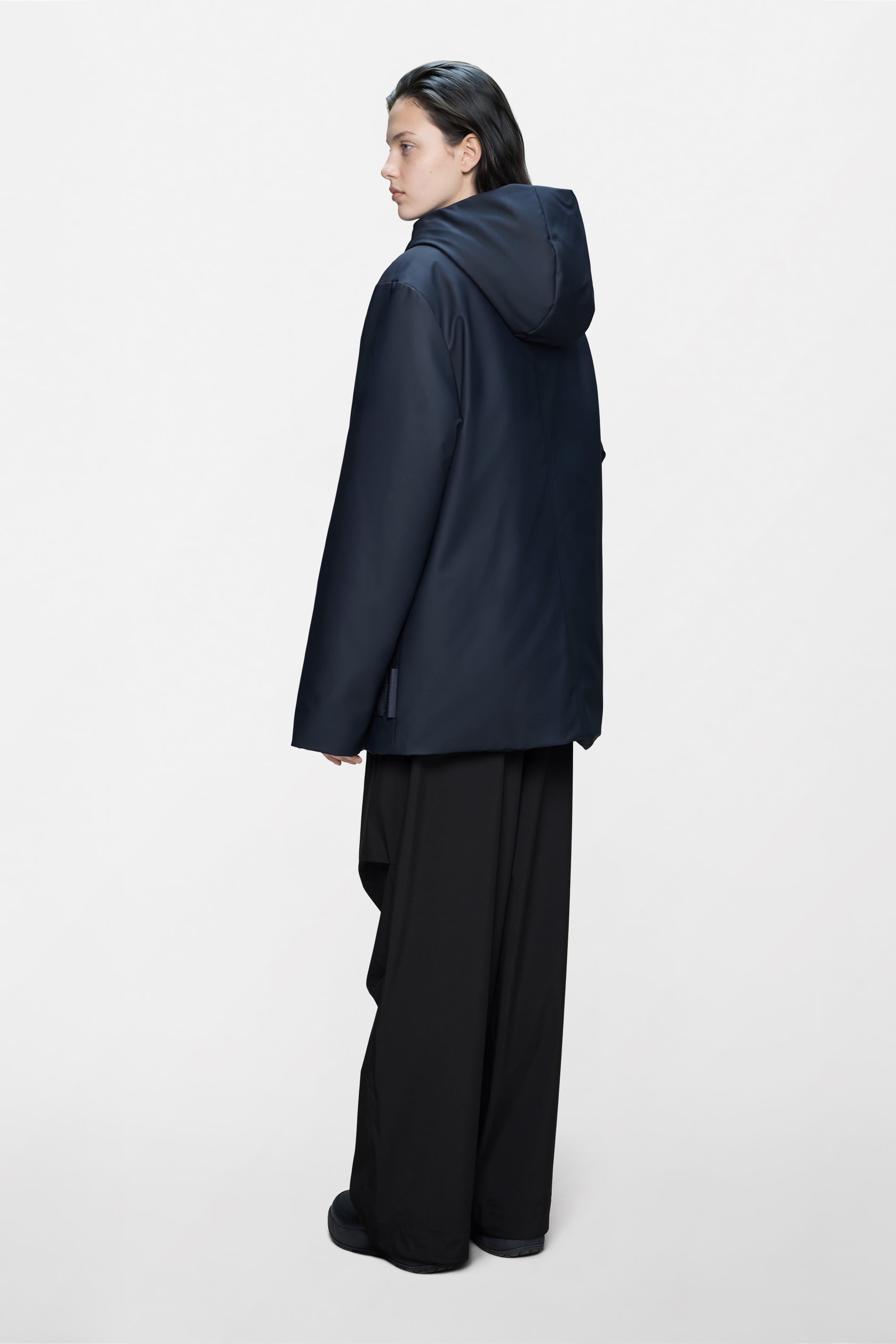 RAINS Nome Parka Navy Jacket